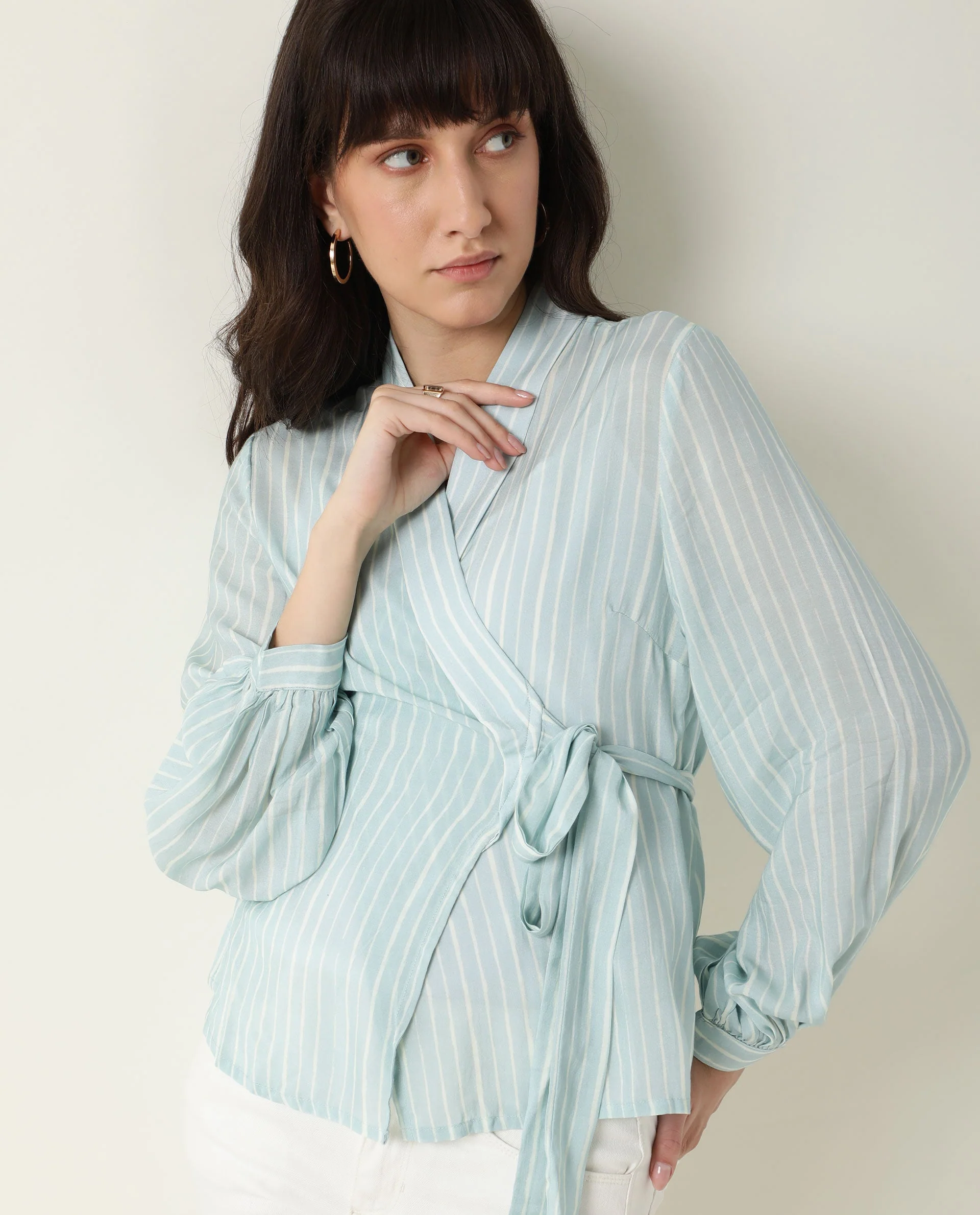 Rareism Women's Fairy Blue Top