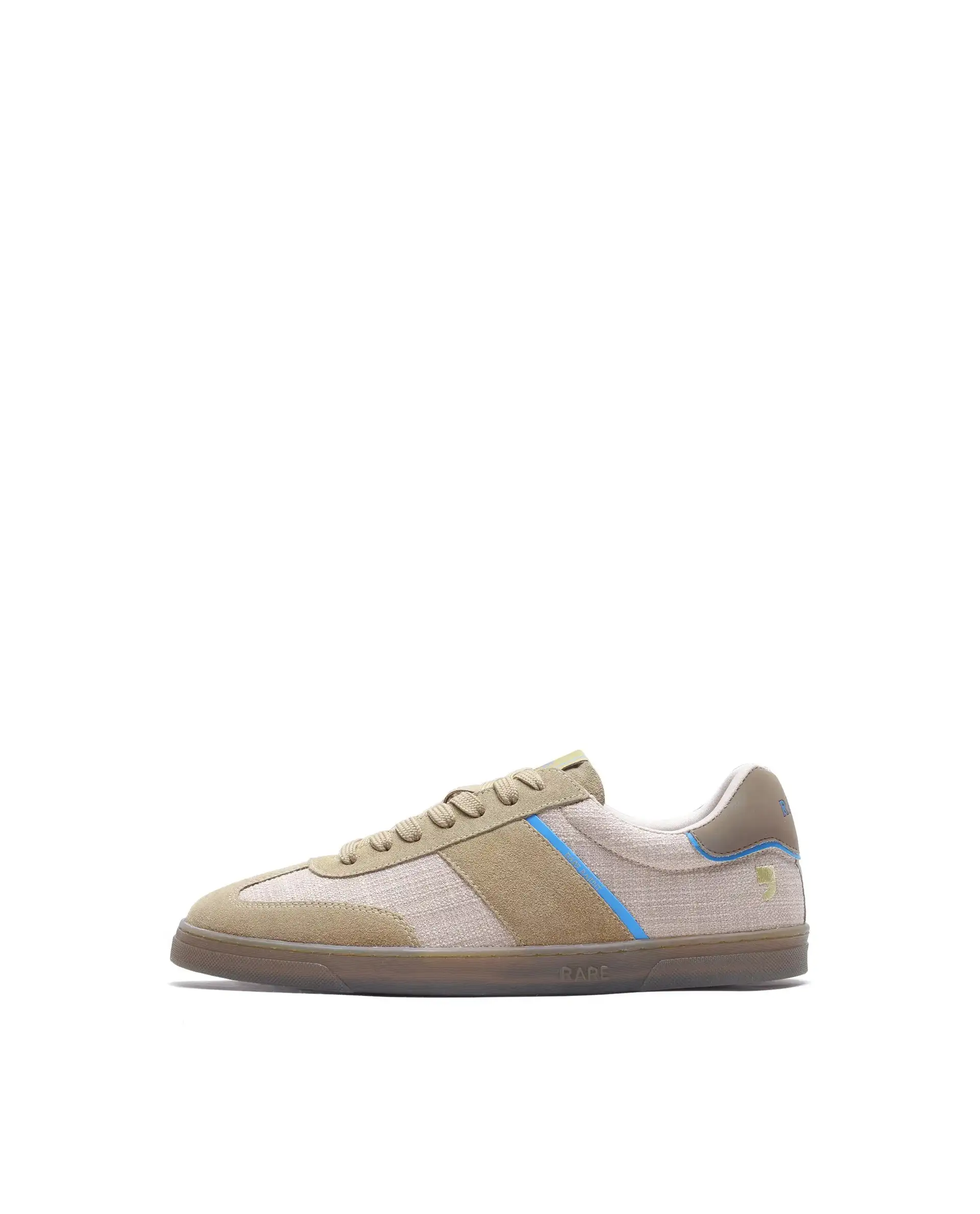 Rare Rabbit Men's Fizzo Beige Suede Sneaker - Image 8