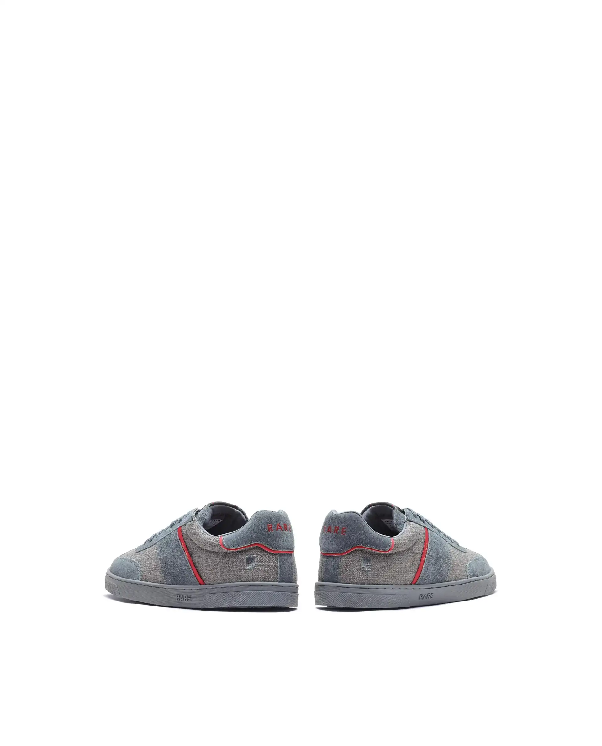 Rare Rabbit Men's Fizzo Grey Suede Sneaker - Image 5