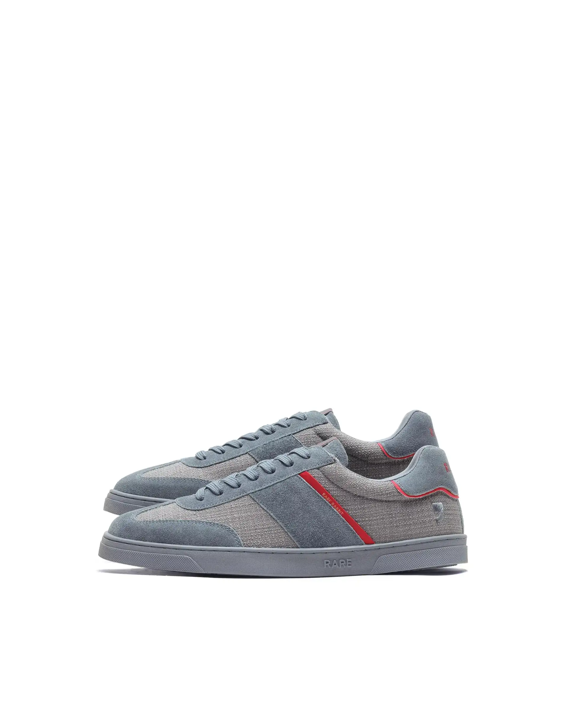 Rare Rabbit Men's Fizzo Grey Suede Sneaker - Image 6