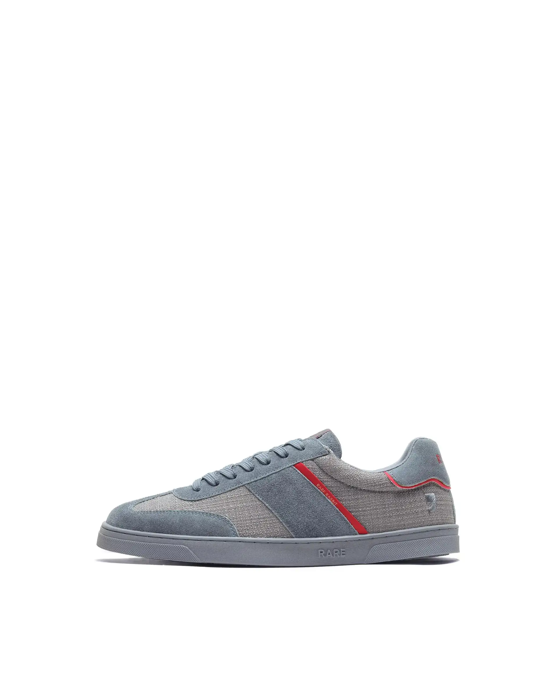 Rare Rabbit Men's Fizzo Grey Suede Sneaker - Image 8
