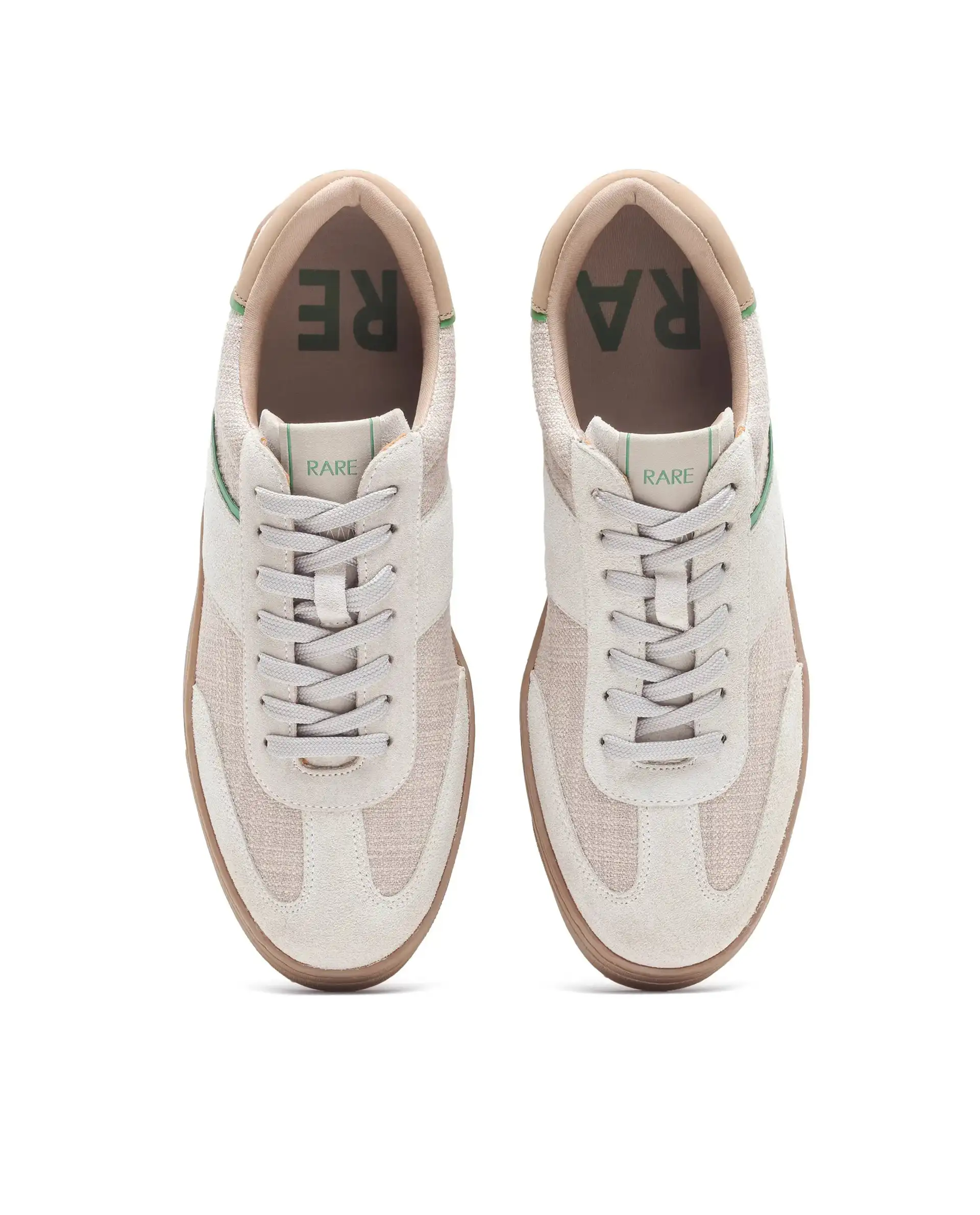 Rare Rabbit Men's Fizzo Light Brown Suede Sneaker - Image 2