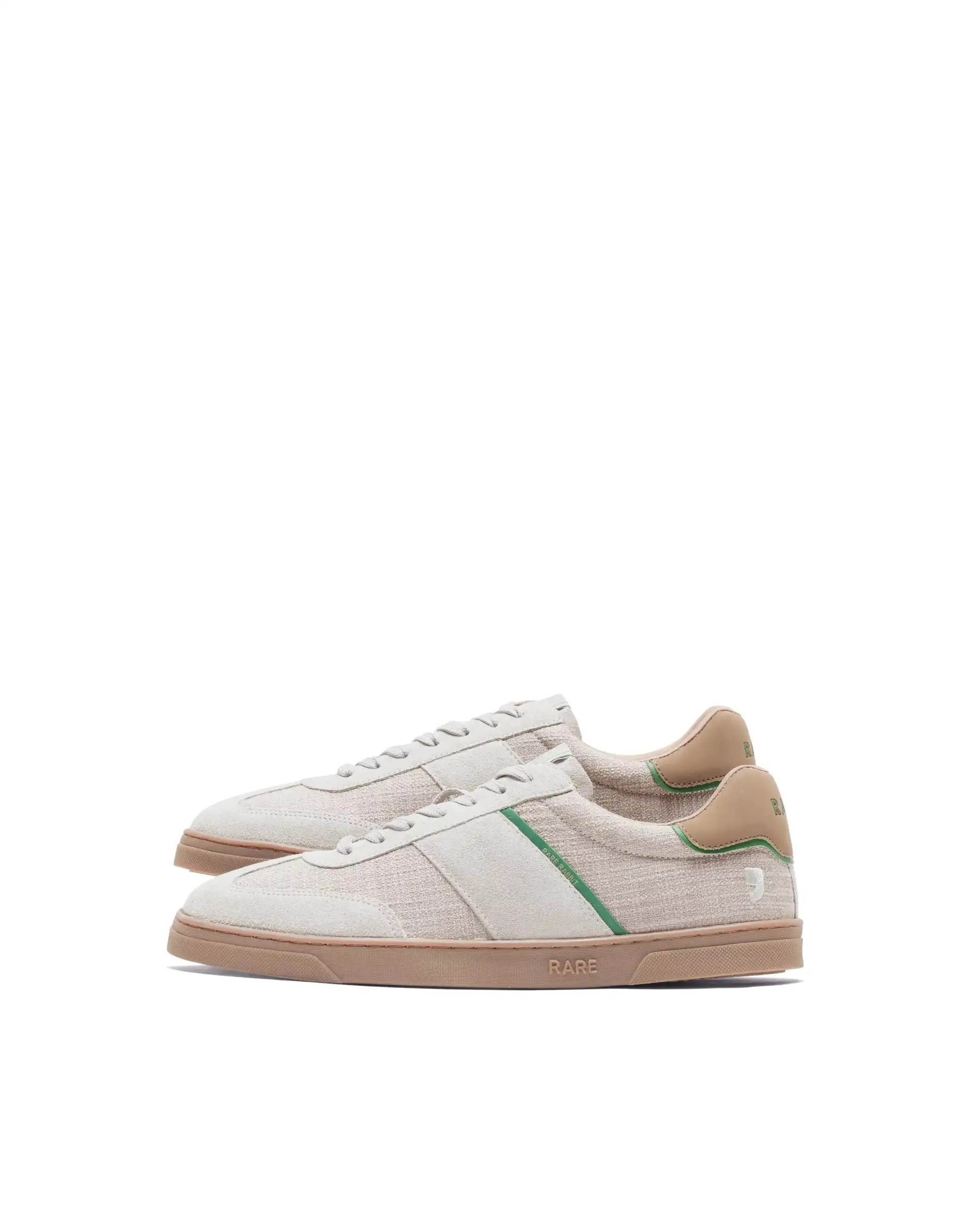 Rare Rabbit Men's Fizzo Light Brown Suede Sneaker - Image 4