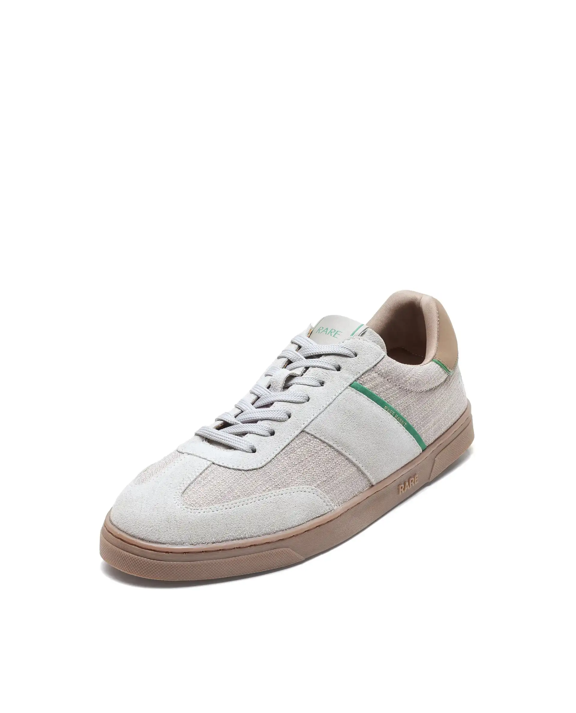 Rare Rabbit Men's Fizzo Light Brown Suede Sneaker - Image 5