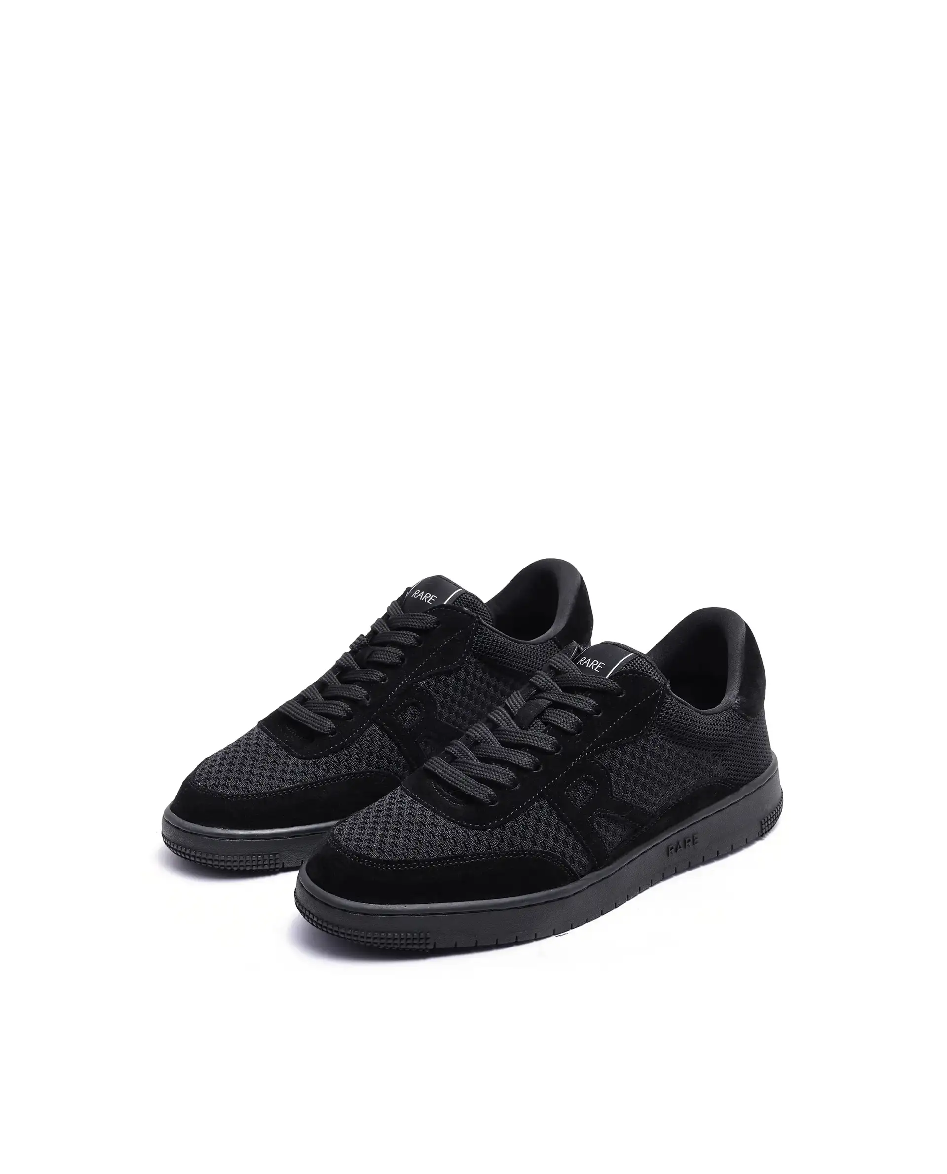 Rare Rabbit Men's Flint Black Lace-Up Closure Sneaker - Image 3