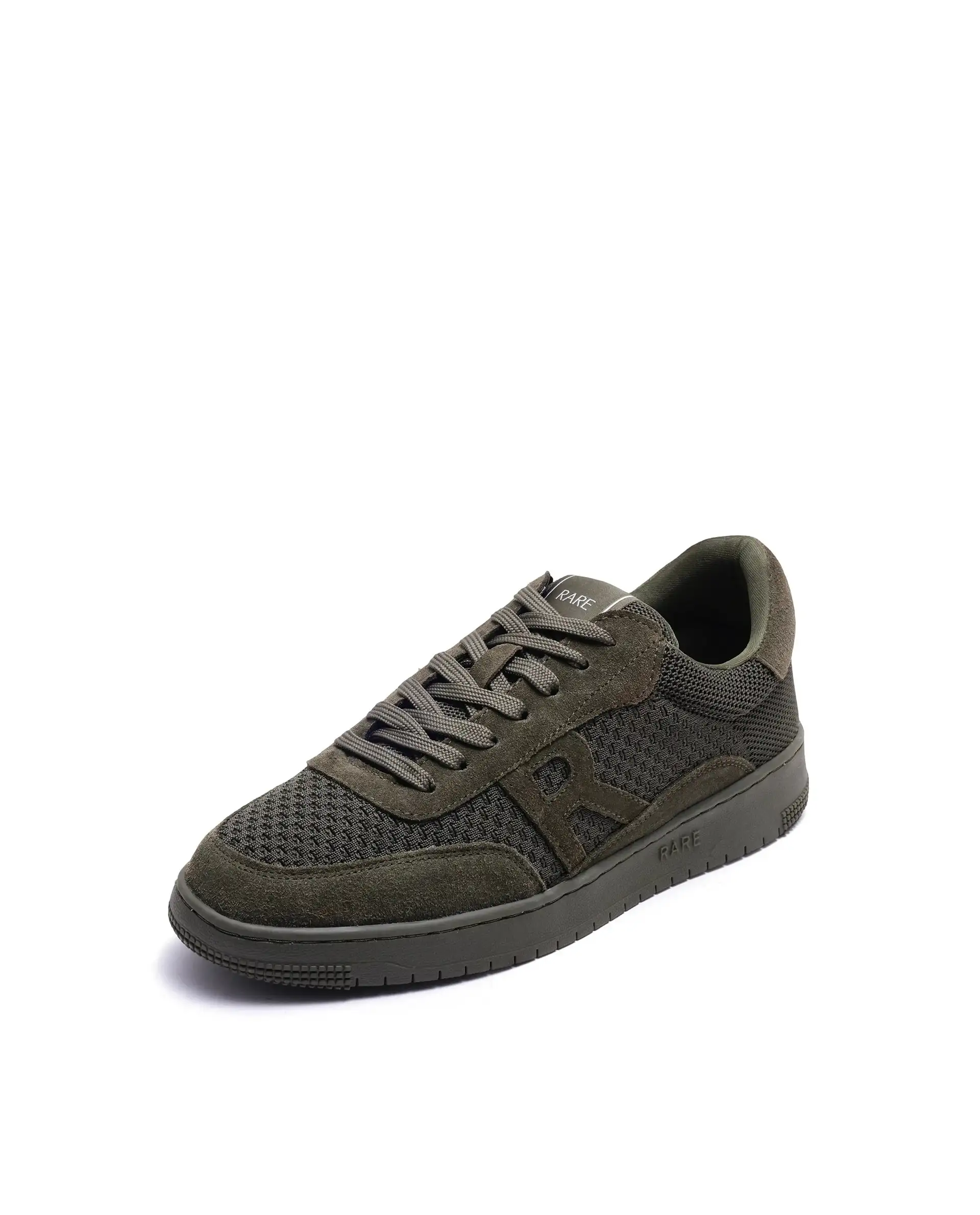 Rare Rabbit Men's Flint Olive Lace-Up Closure Sneaker - Image 7