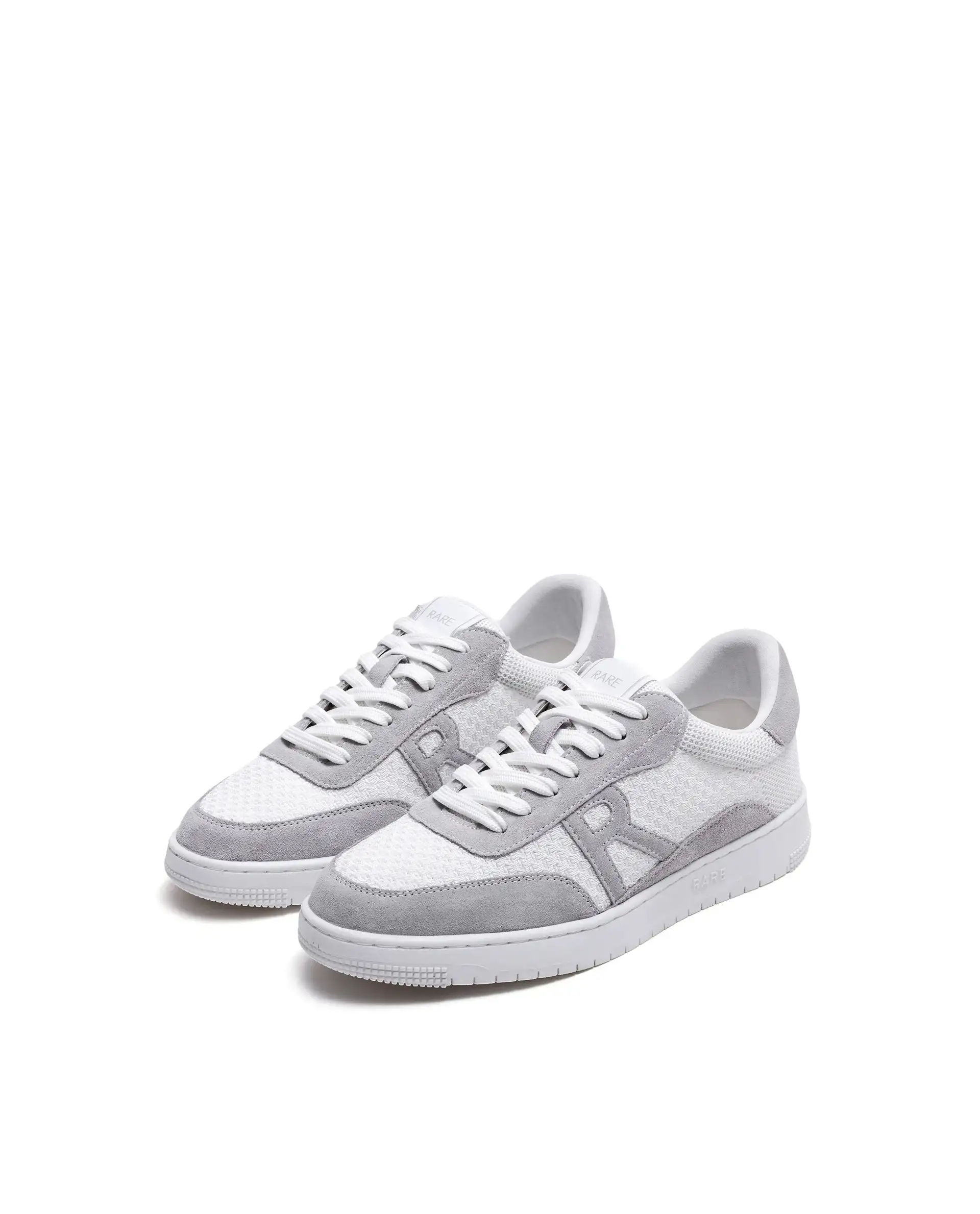 Rare Rabbit Men's Flint White Leather Lace-Up Closure Sneaker - Image 3