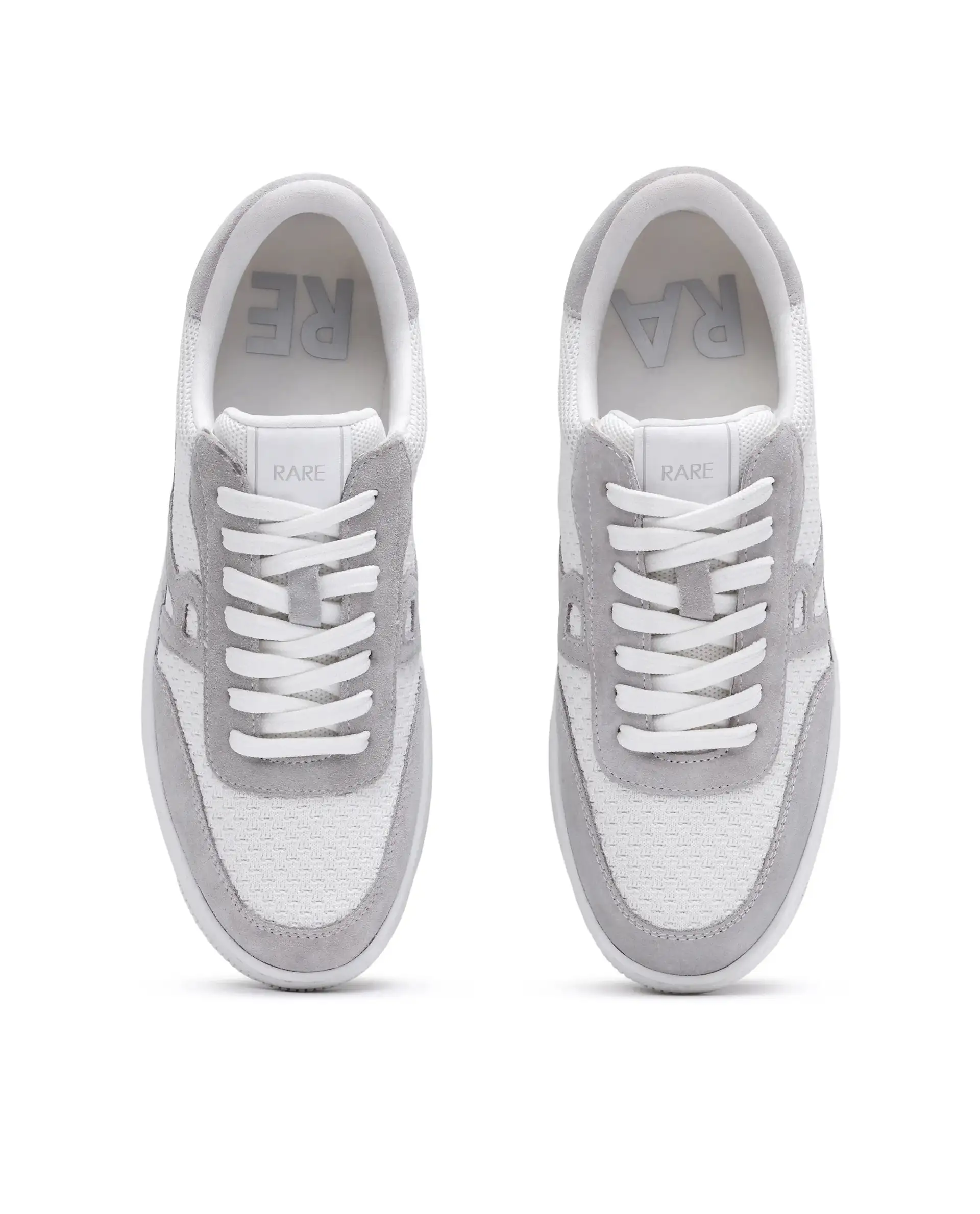 Rare Rabbit Men's Flint White Leather Lace-Up Closure Sneaker - Image 4