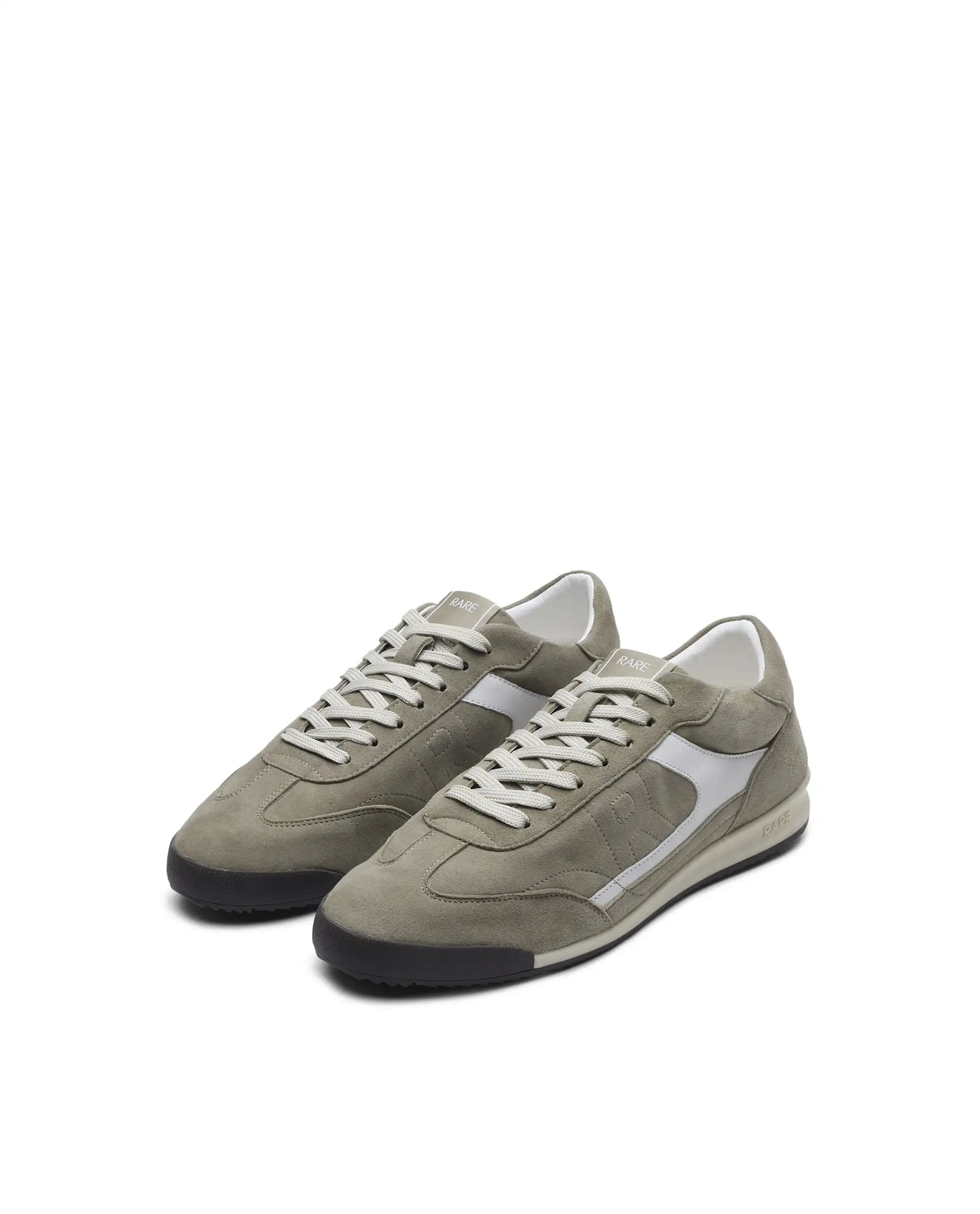 Rare Rabbit Men's Flux Dark Fawn Suede Sneaker - Image 6