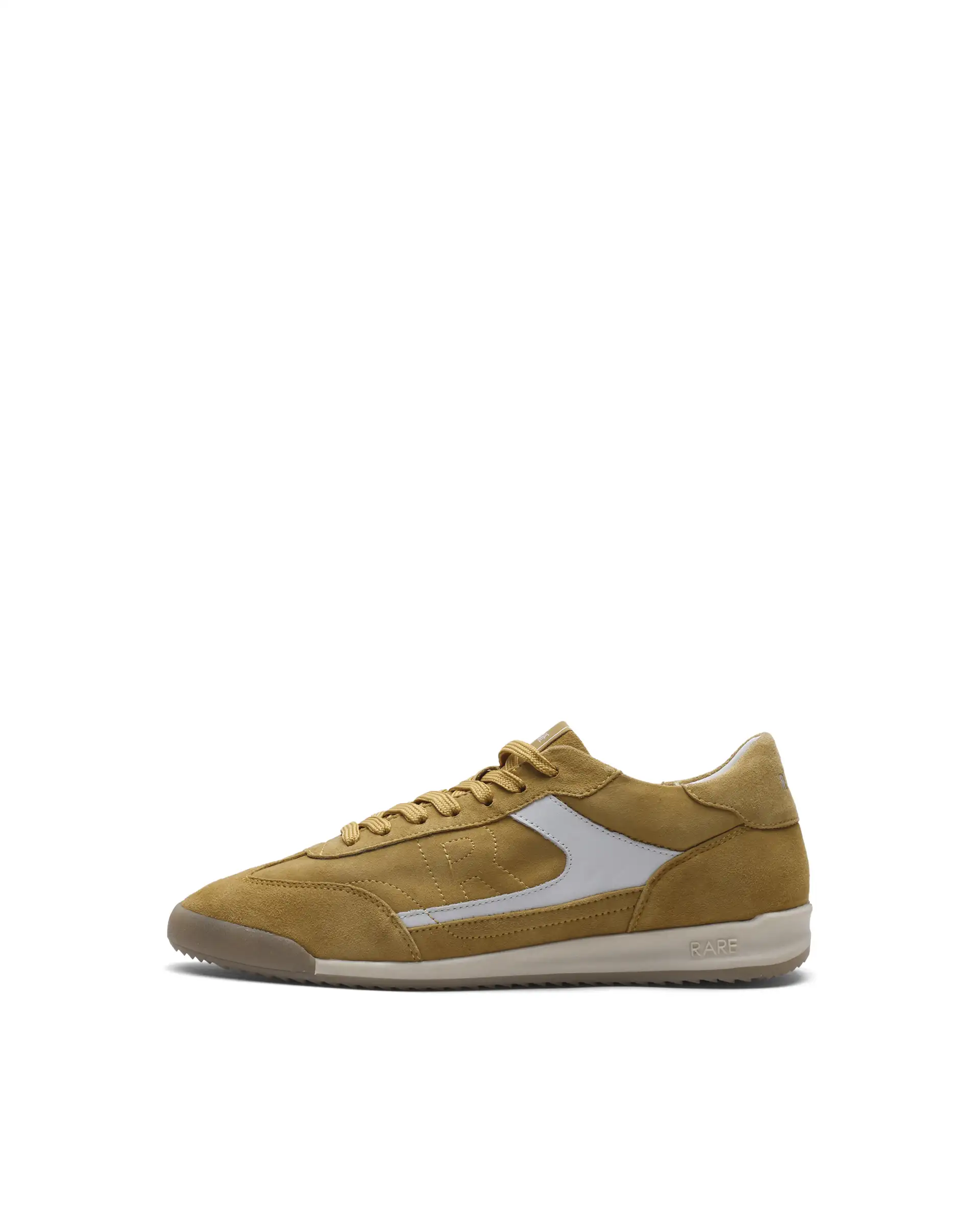 Rare Rabbit Men's Flux Mustard Suede Sneaker - Image 9