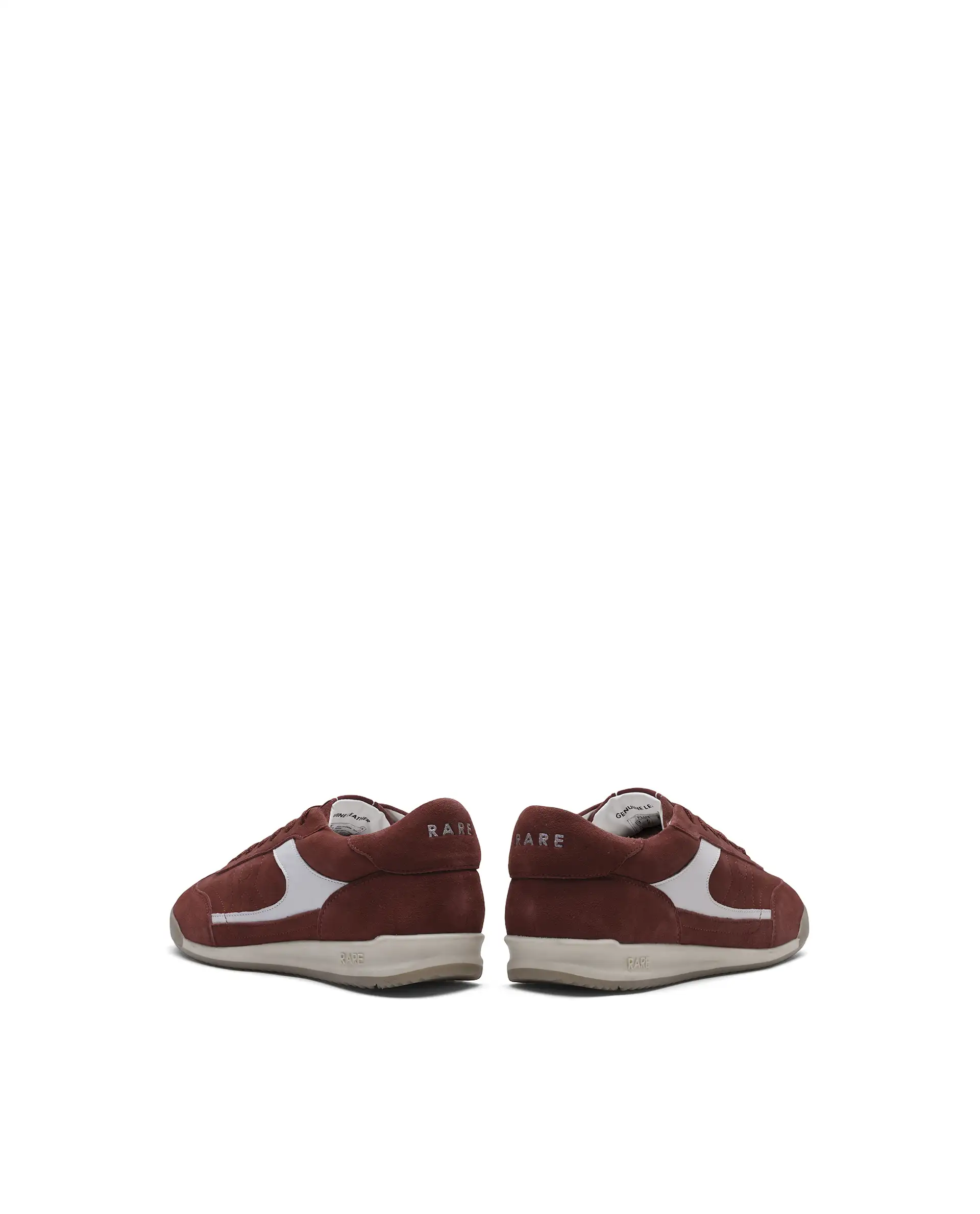 Rare Rabbit Men's Flux Red Leather Sneaker - Image 4