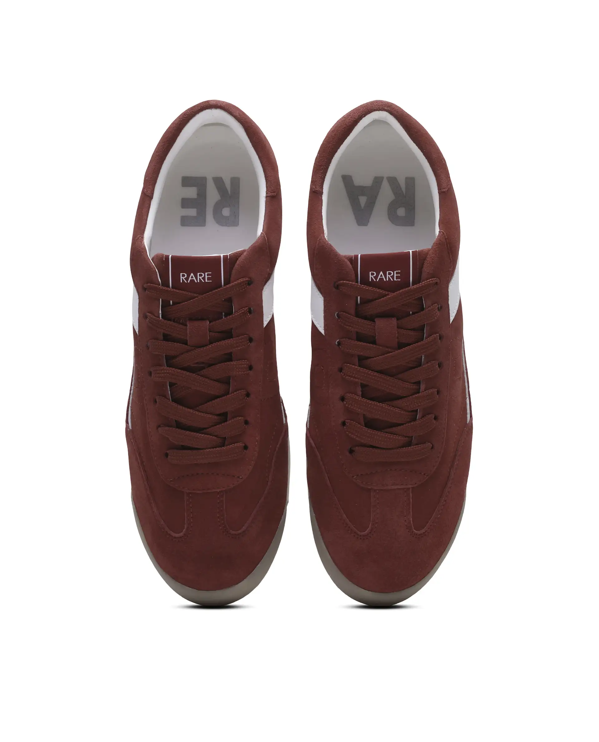 Rare Rabbit Men's Flux Red Leather Sneaker - Image 5