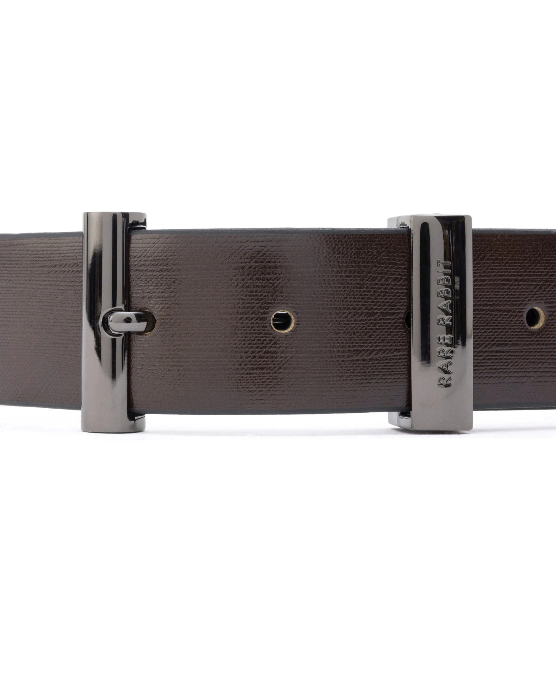 Rare Rabbit Men's Fredy Black Belt Leather - Image 6