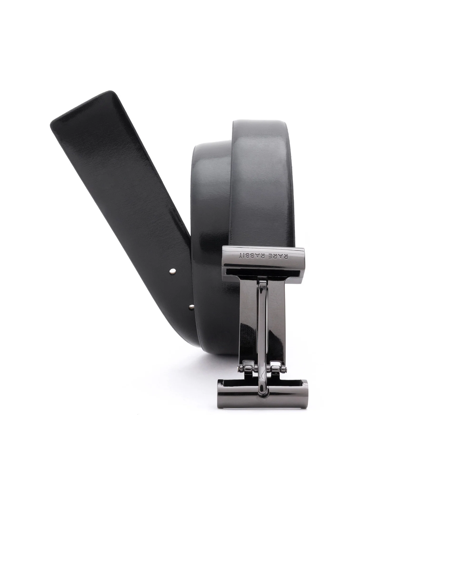 Rare Rabbit Men's Fredy Black Belt Leather - Image 7