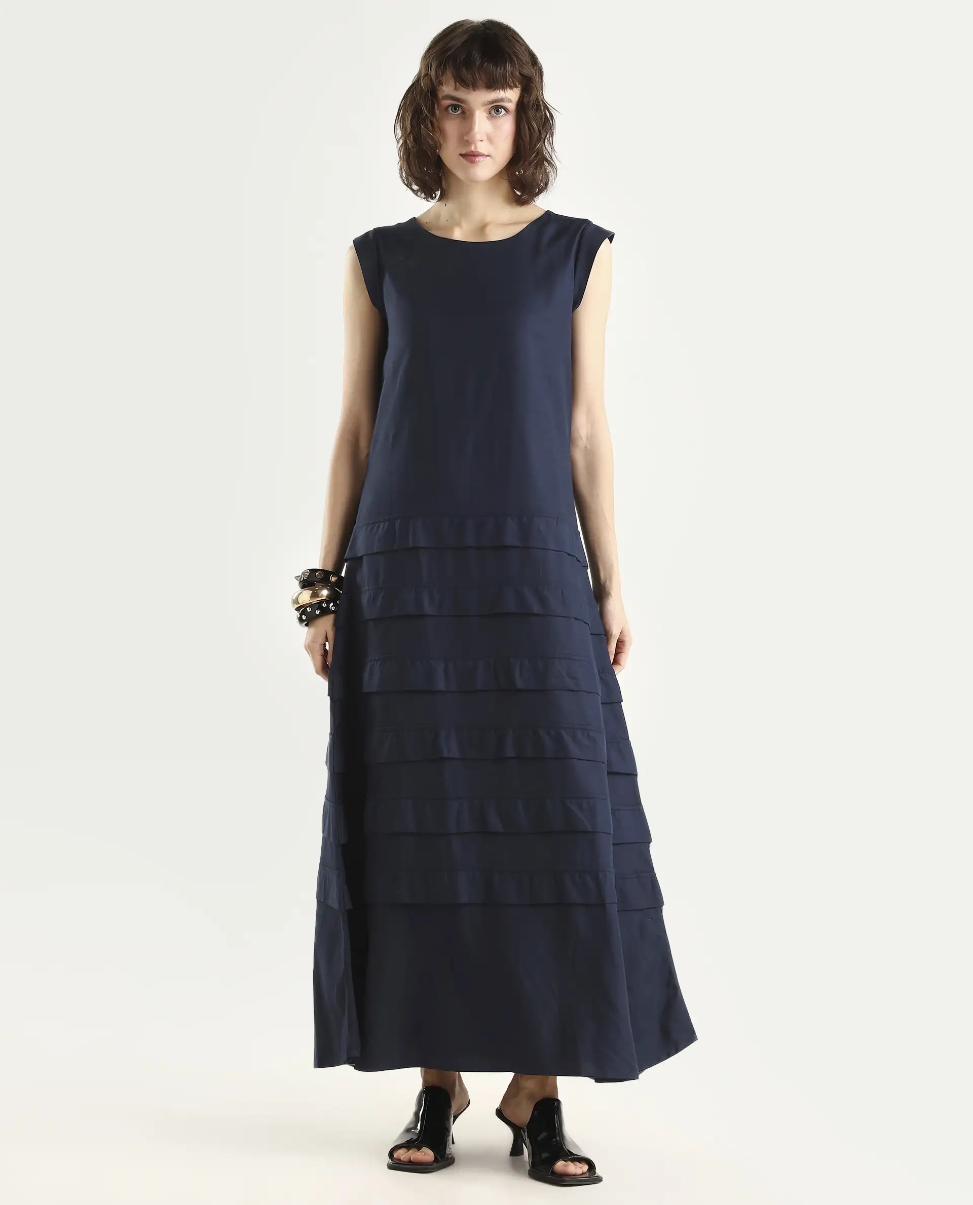 Rareism Women's Fresh Navy Dress - Image 2