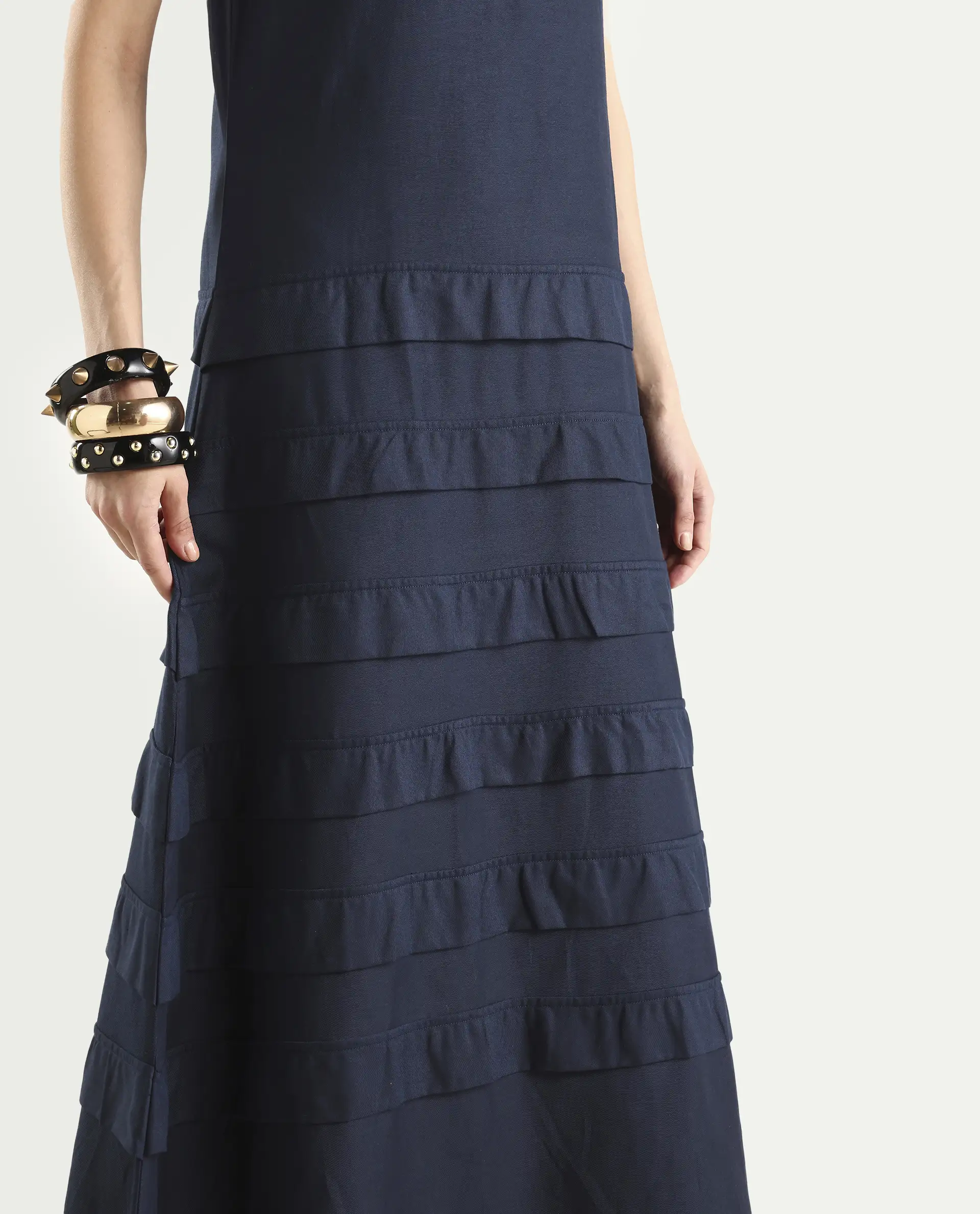 Rareism Women's Fresh Navy Dress - Image 4