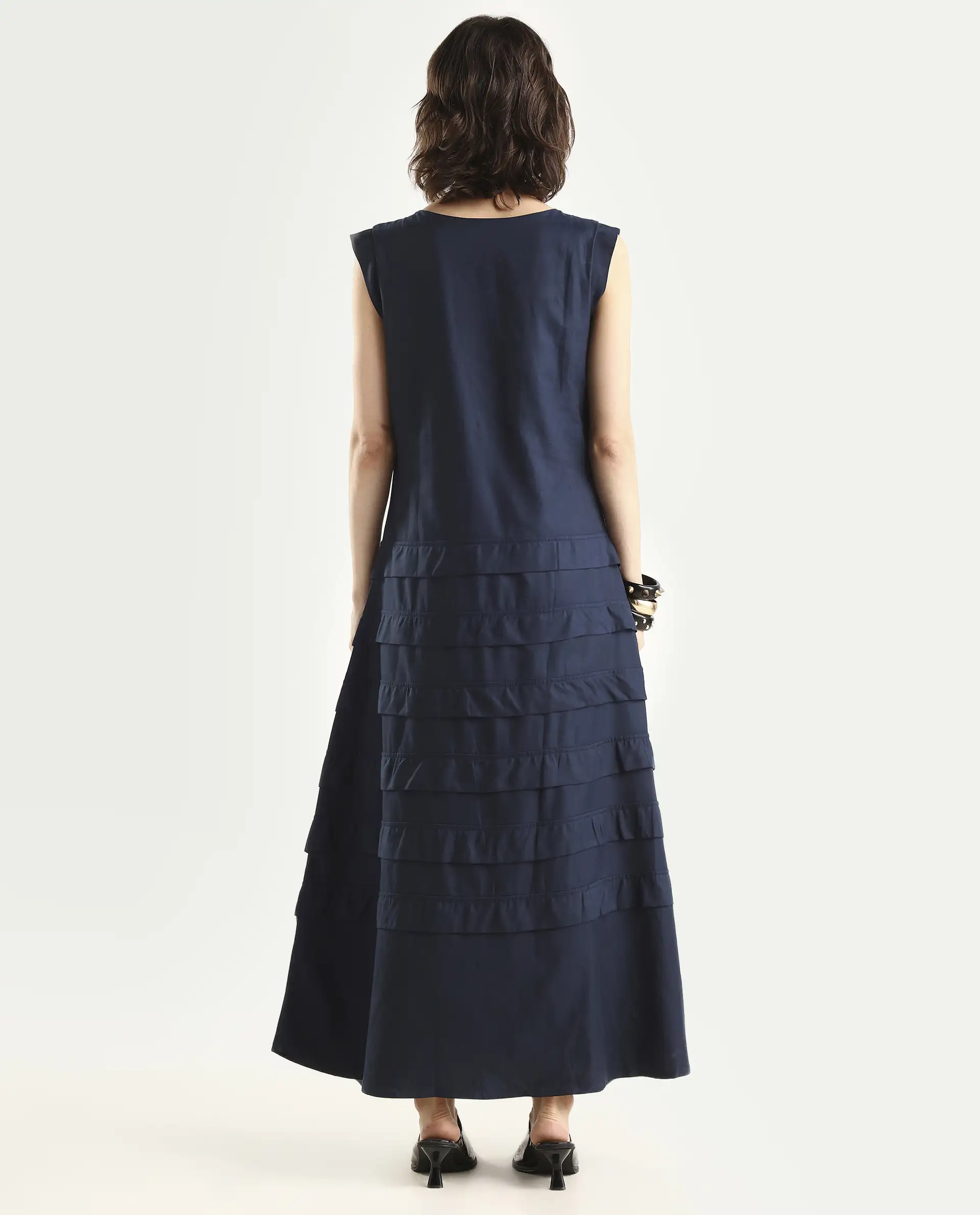 Rareism Women's Fresh Navy Dress - Image 8