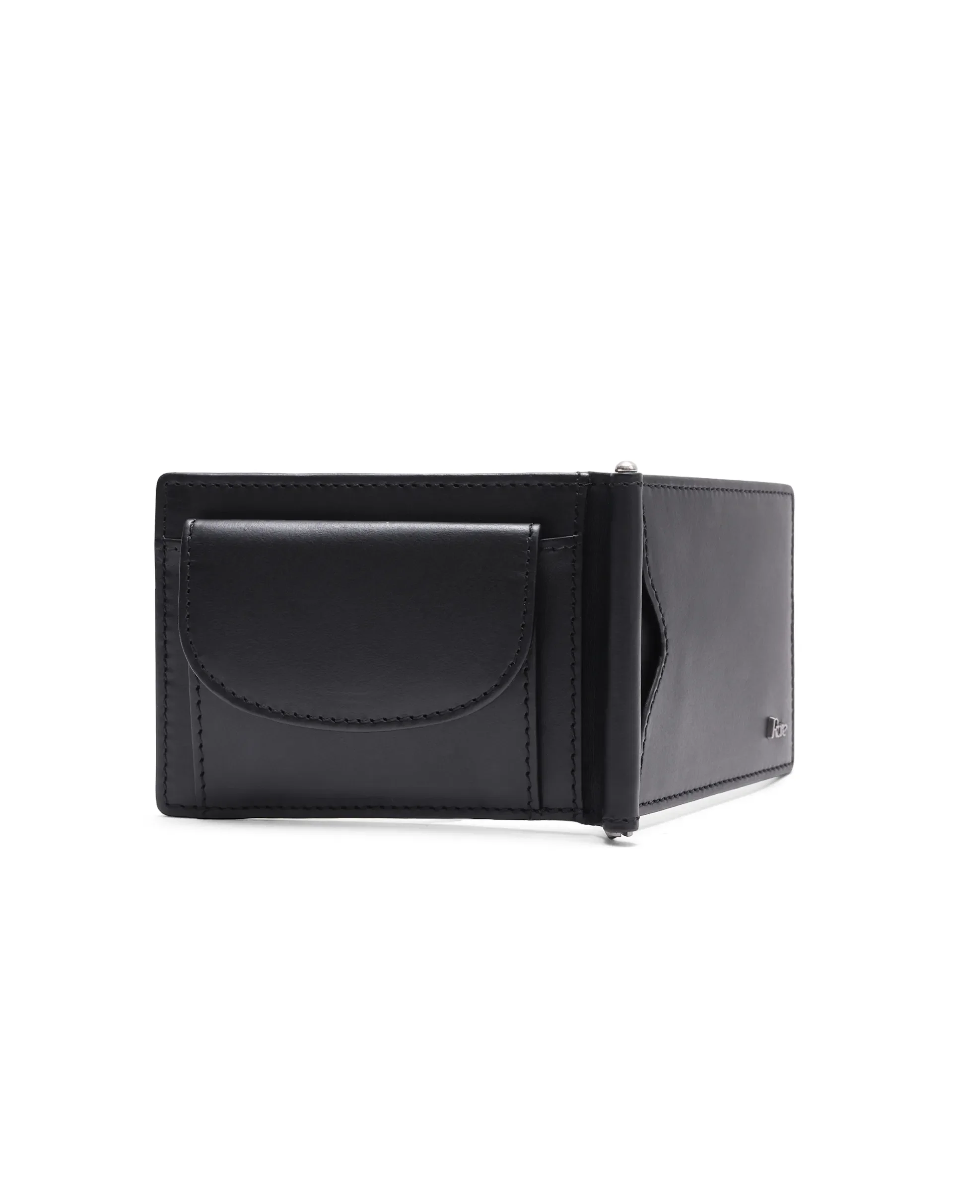 Rare Rabbit Men Fynn Black Leather Card Holder - Image 2