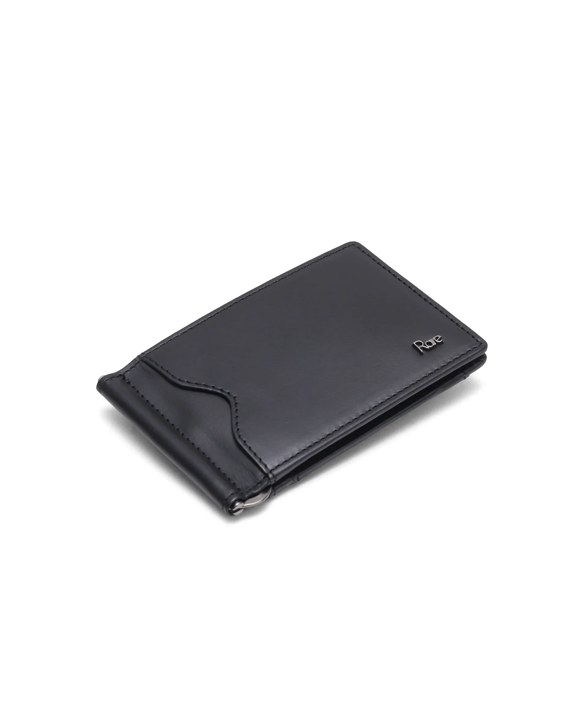 Rare Rabbit Men Fynn Black Leather Card Holder - Image 6