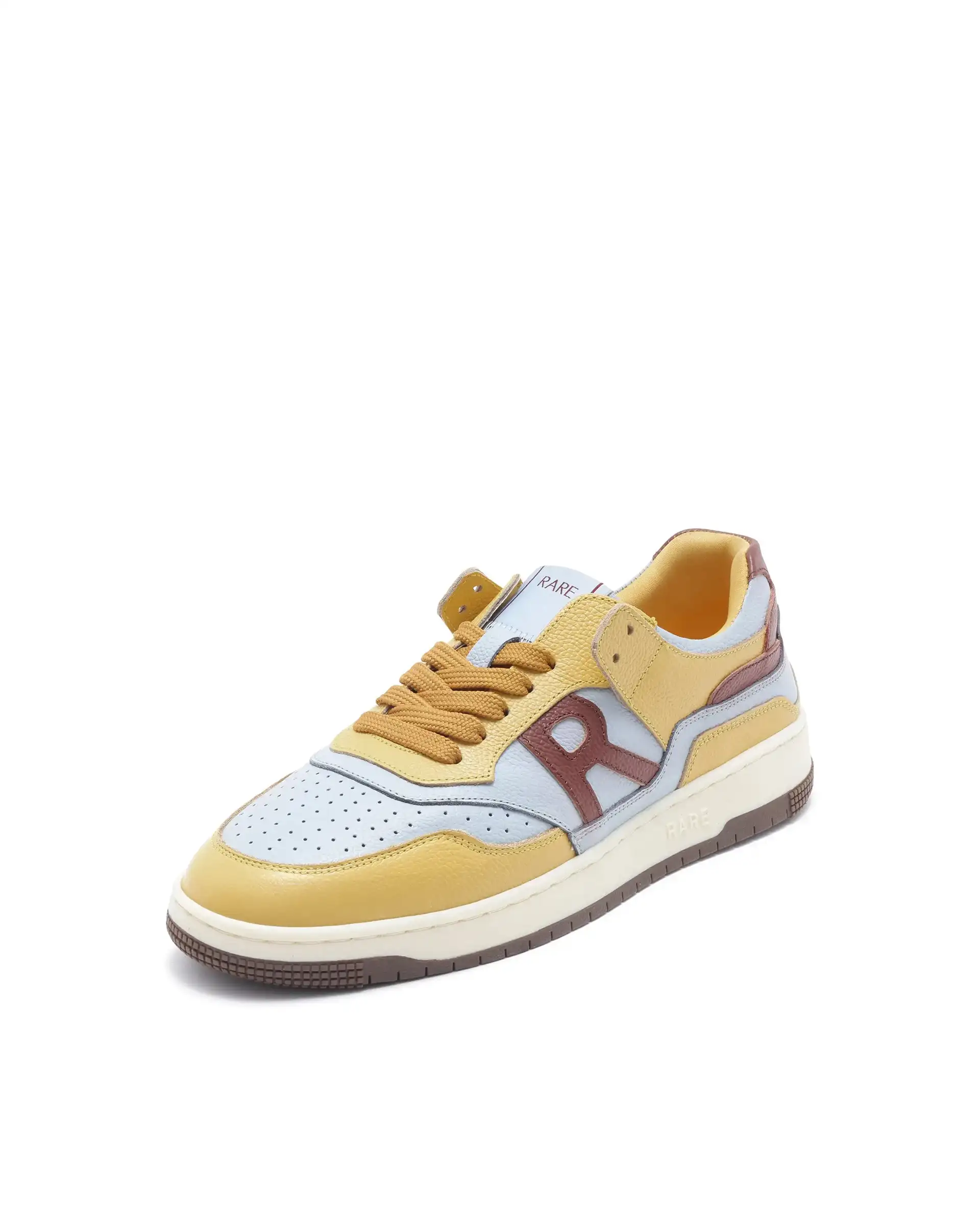 Rare Rabbit Men's Gabbs Blue Plain Shoes - Image 8