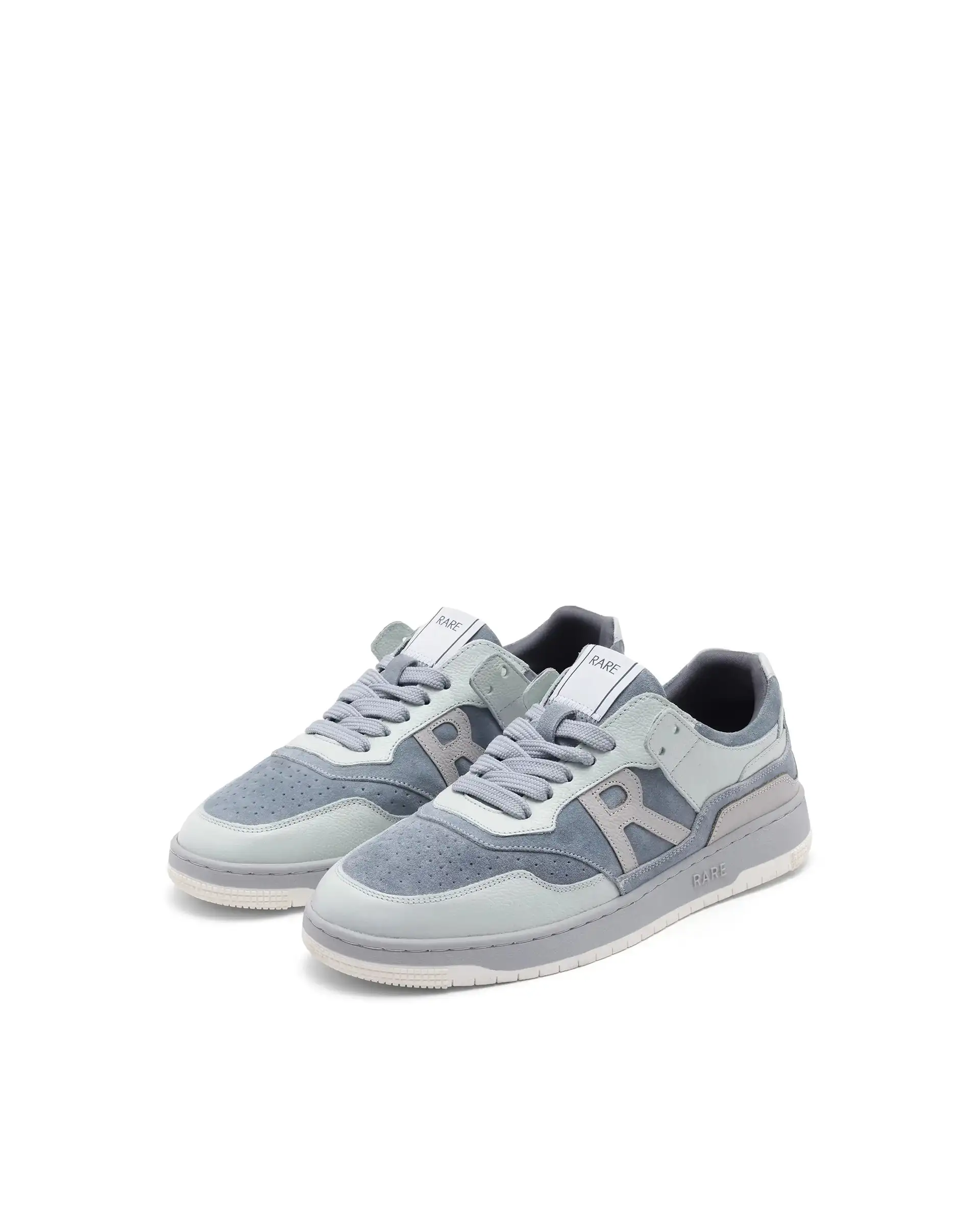 Rare Rabbit Men's Gabbs Grey Plain Shoes - Image 3