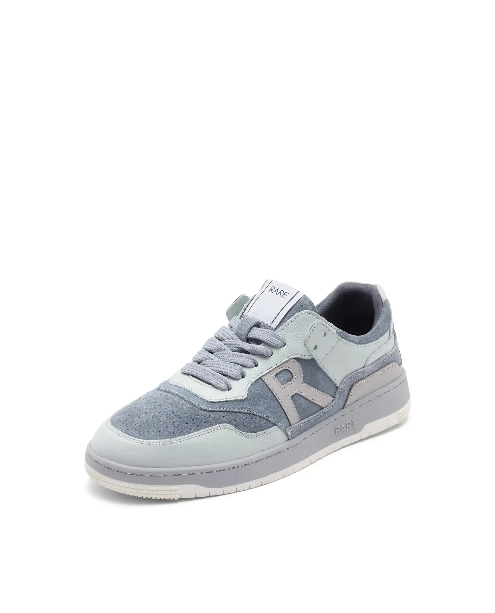 Rare Rabbit Men's Gabbs Grey Plain Shoes - Image 8