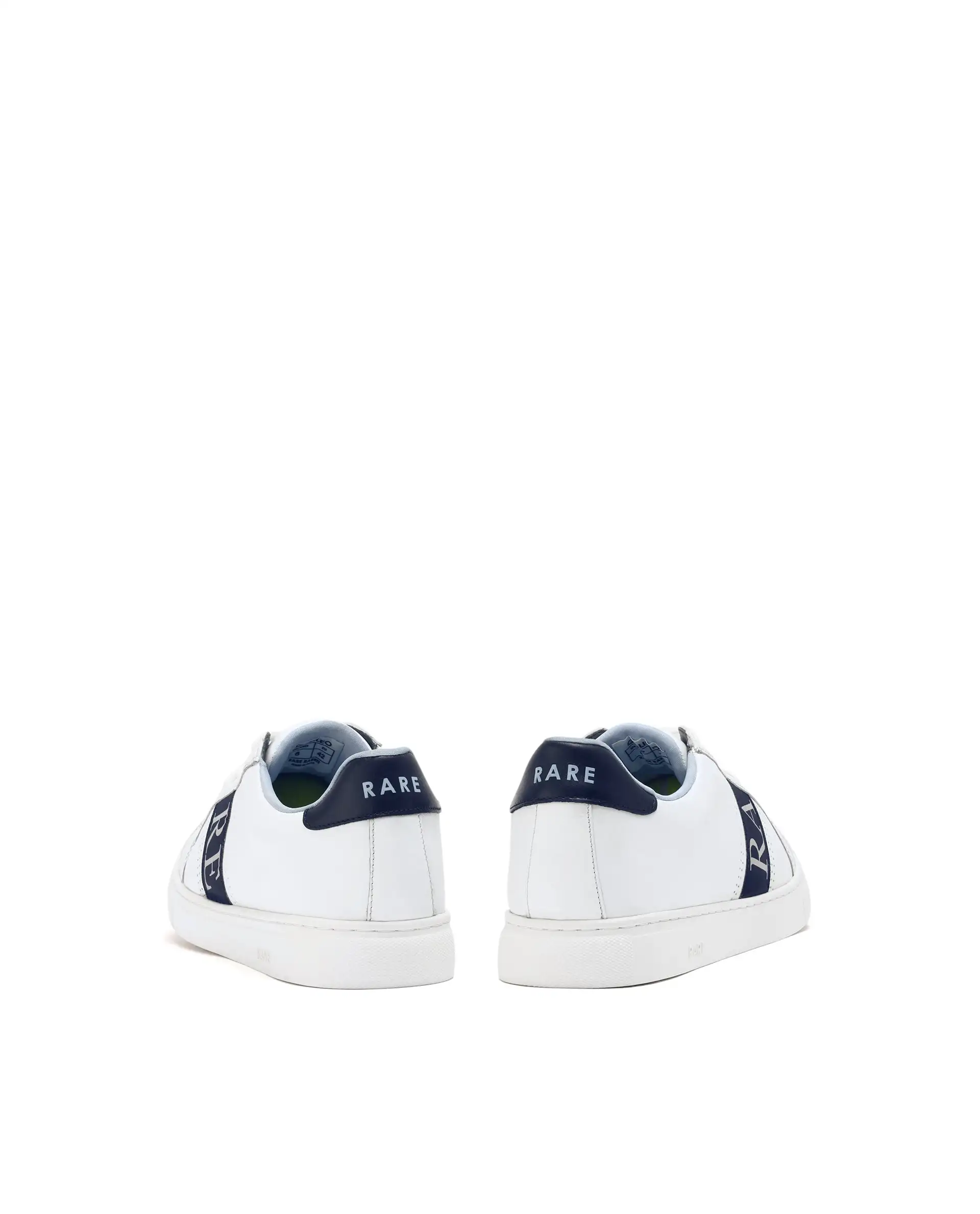 Rare Rabbit Men's Galileo Blue Round Toe Statement Branding Smart Casual Sneaker Shoes - Image 6