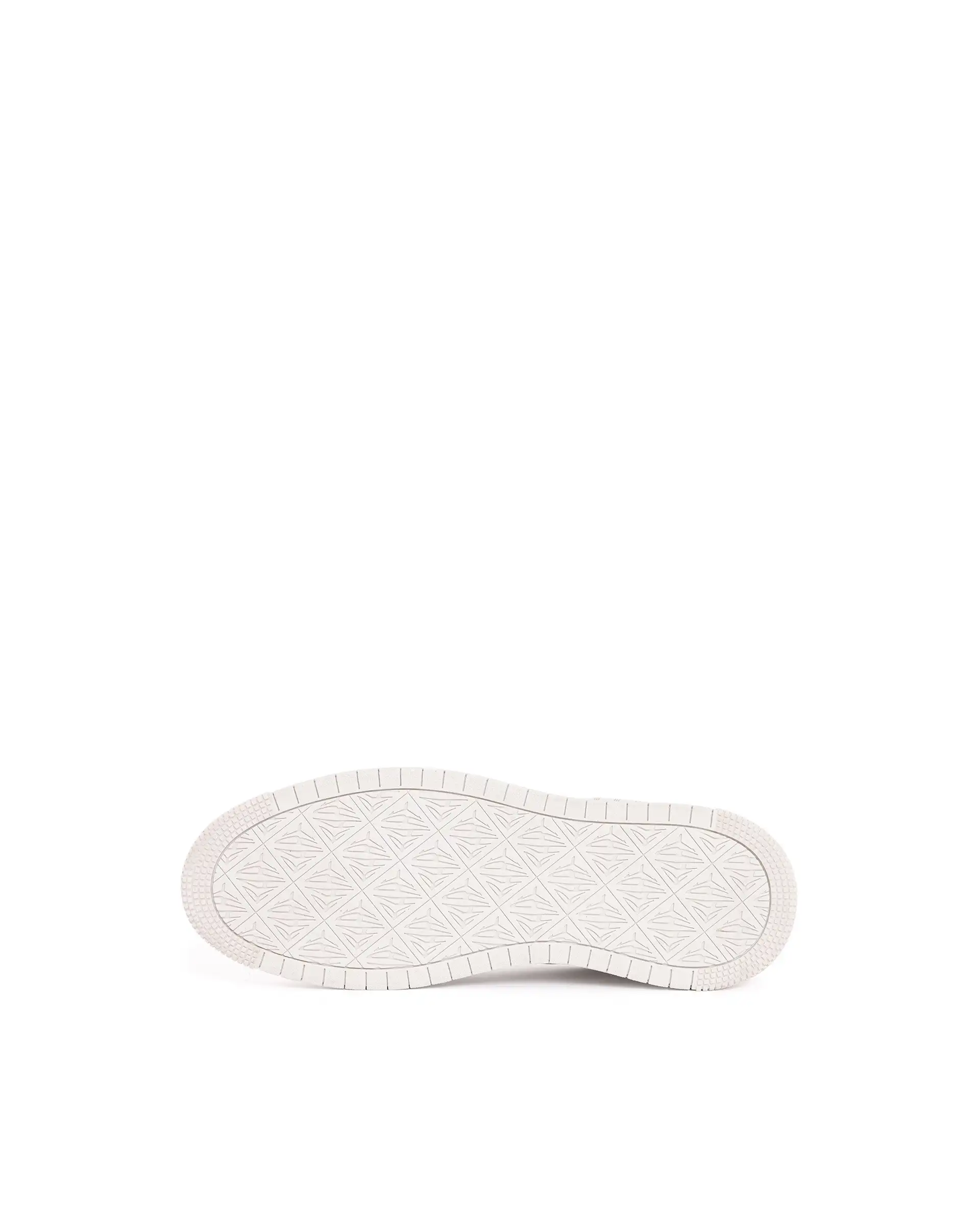 Rare Rabbit Men's Galileo Stellar Ivory Genuine Leather Monogram Print Low-Top Sneaker Shoes - Image 7