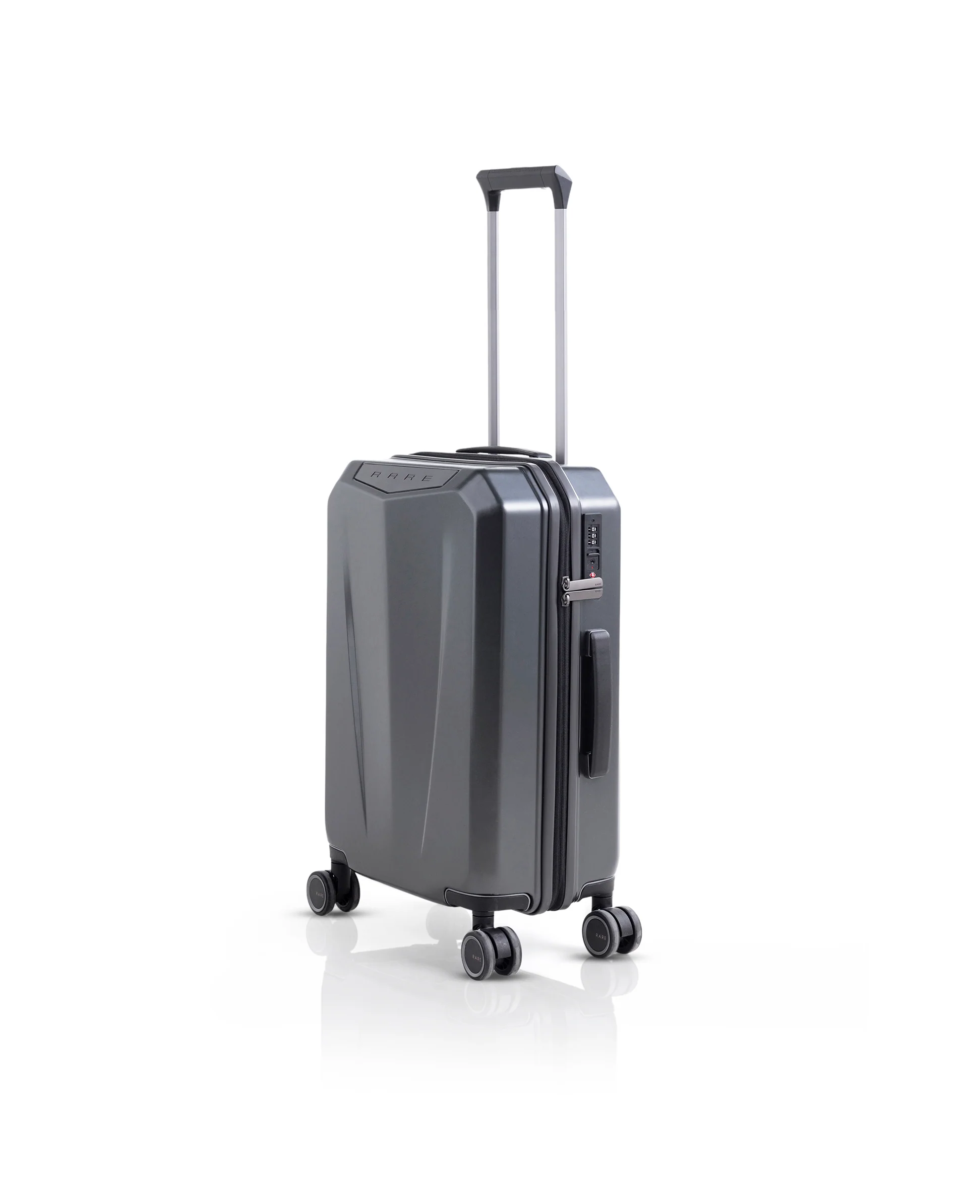 Rare Rabbit Gallardo Black Impact-Resistant Hard Shell Trolley Bag - Image 2