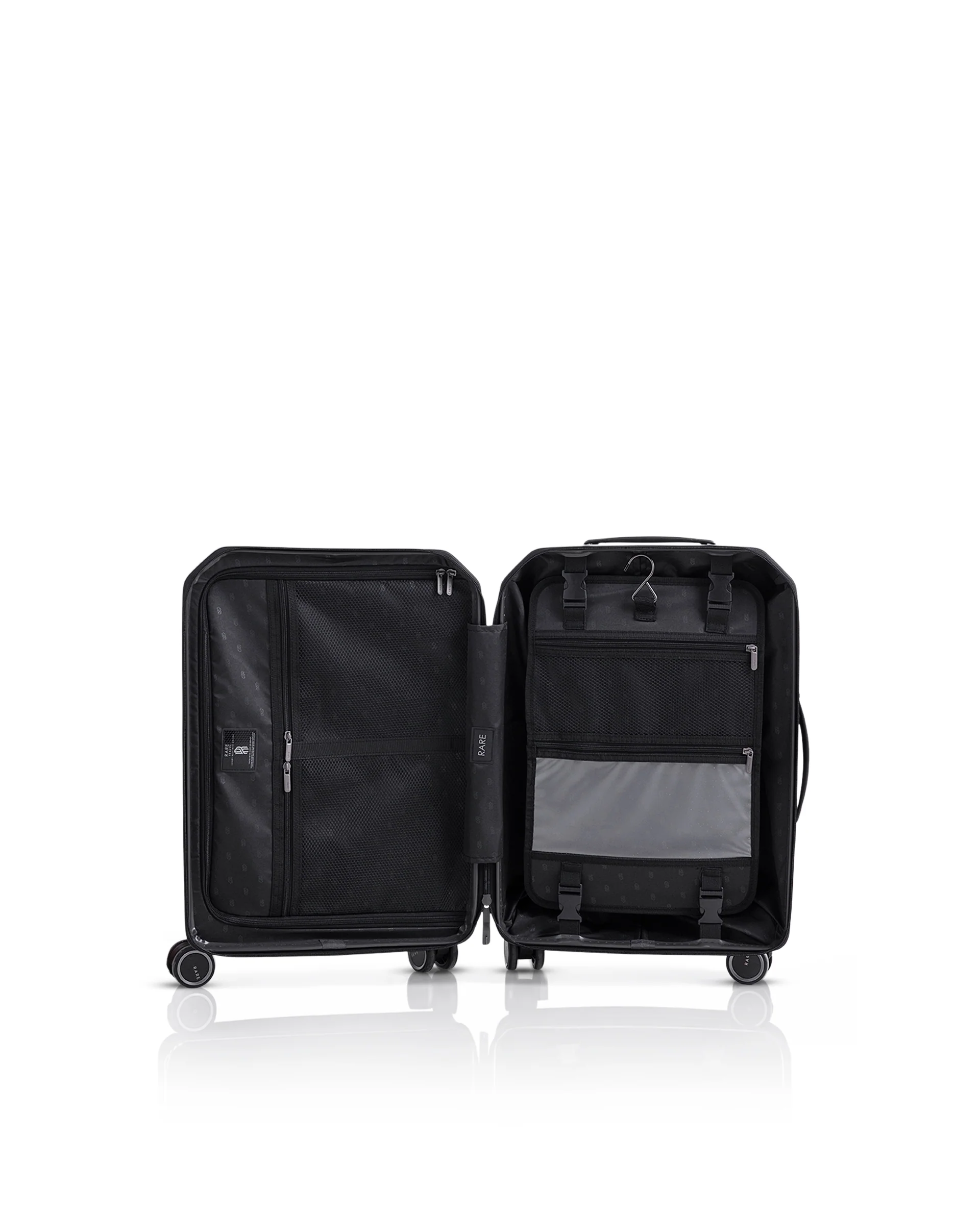 Rare Rabbit Gallardo Black Impact-Resistant Hard Shell Trolley Bag - Image 5