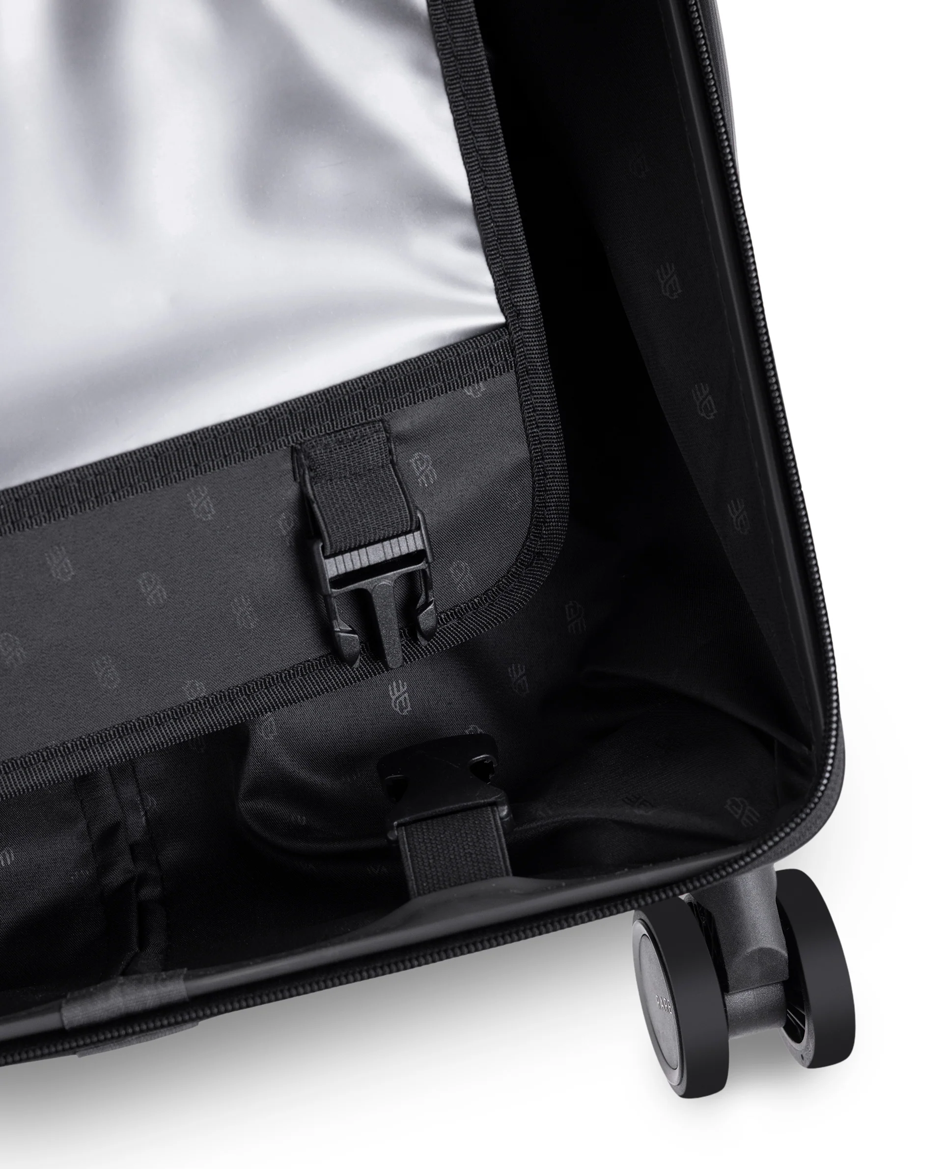 Rare Rabbit Gallardo Black Impact-Resistant Hard Shell Trolley Bag - Image 7
