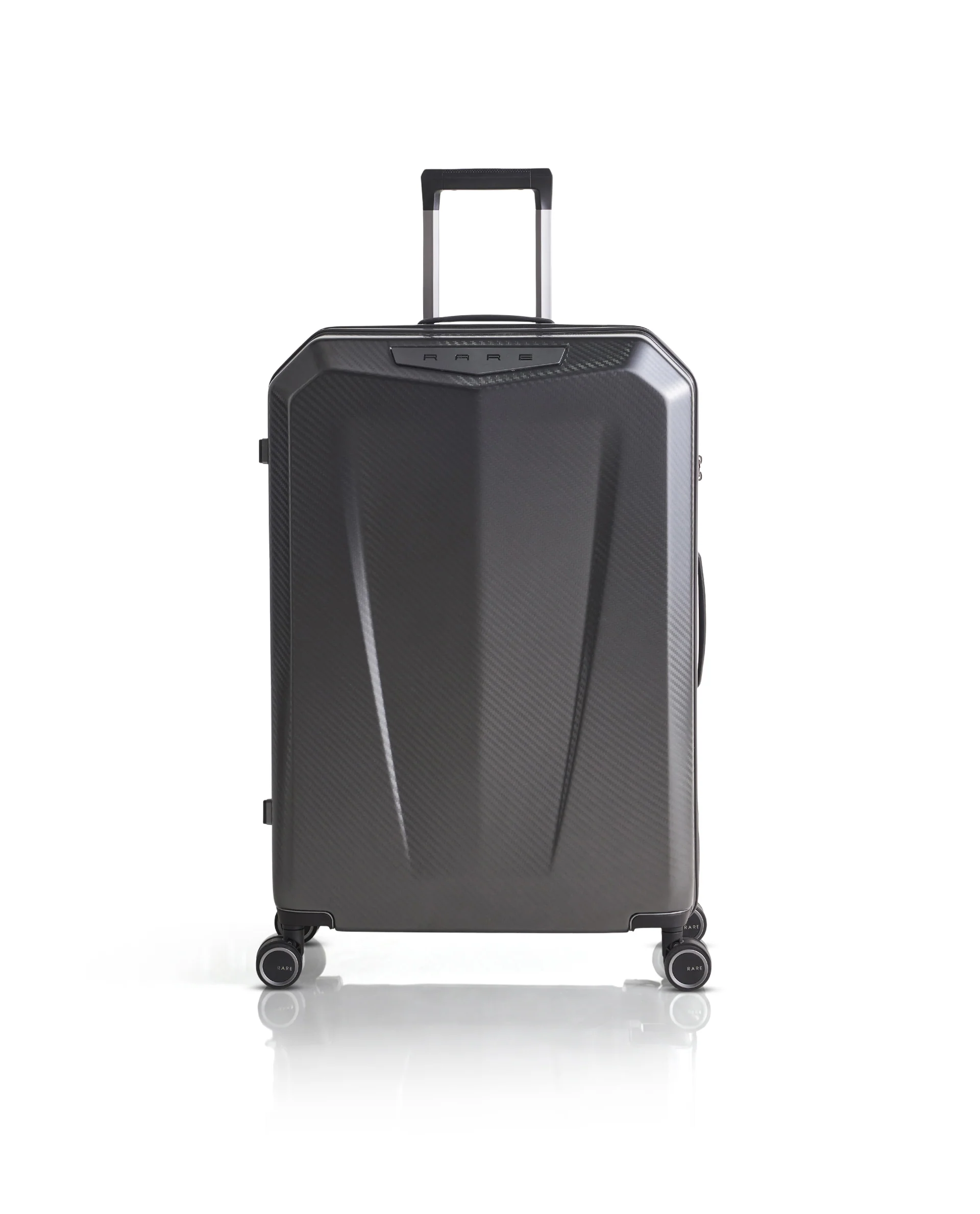 Rare Rabbit Gallardo Black Impact-Resistant Hard Shell Trolley Bag