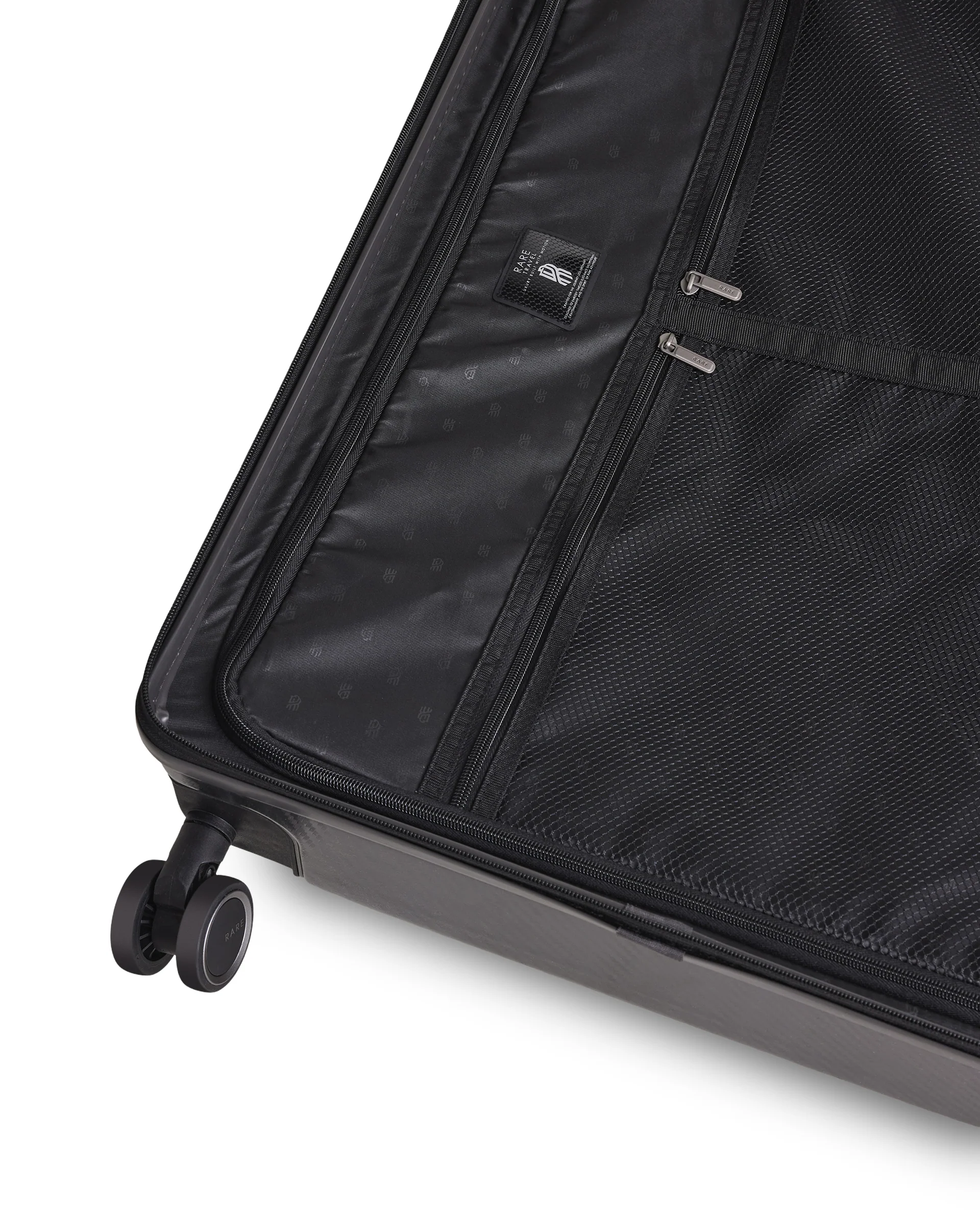 Rare Rabbit Gallardo Black Impact-Resistant Hard Shell Trolley Bag - Image 6