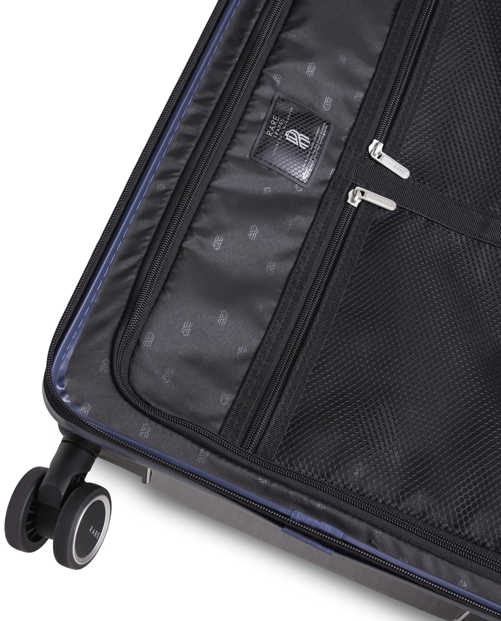 Rare Rabbit Gallardo Blue Impact-Resistant Hard Shell Trolley Bag - Image 6