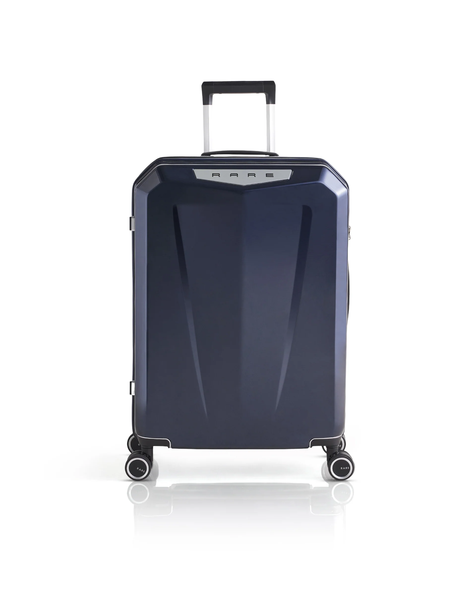 Rare Rabbit Gallardo Blue Impact-Resistant Hard Shell Trolley Bag