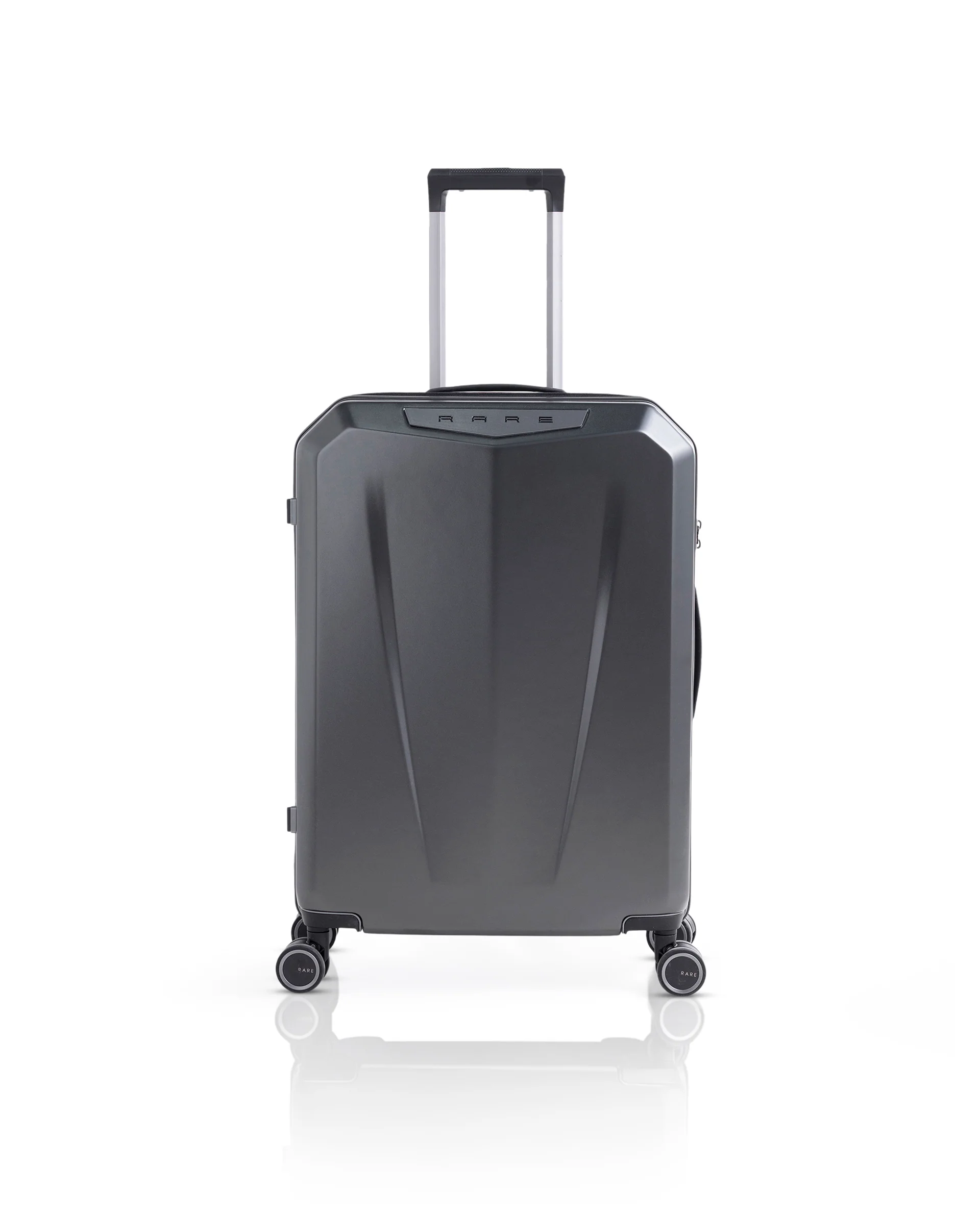 Rare Rabbit Gallardo Grey Impact-Resistant Hard Shell Trolley Bag