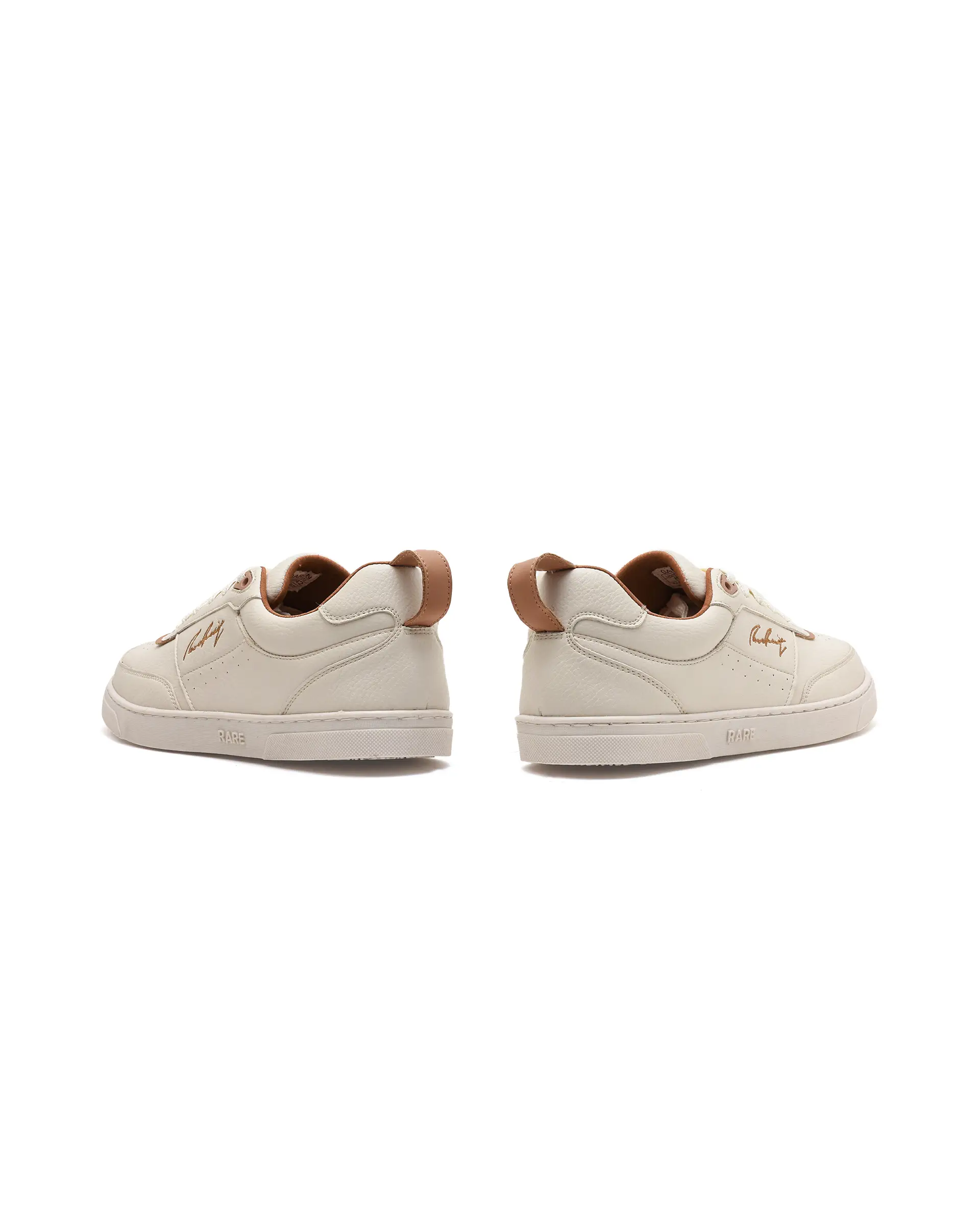 Rare Rabbit Men's Garen Beige Micro Fiber Causal Sneaker - Image 8