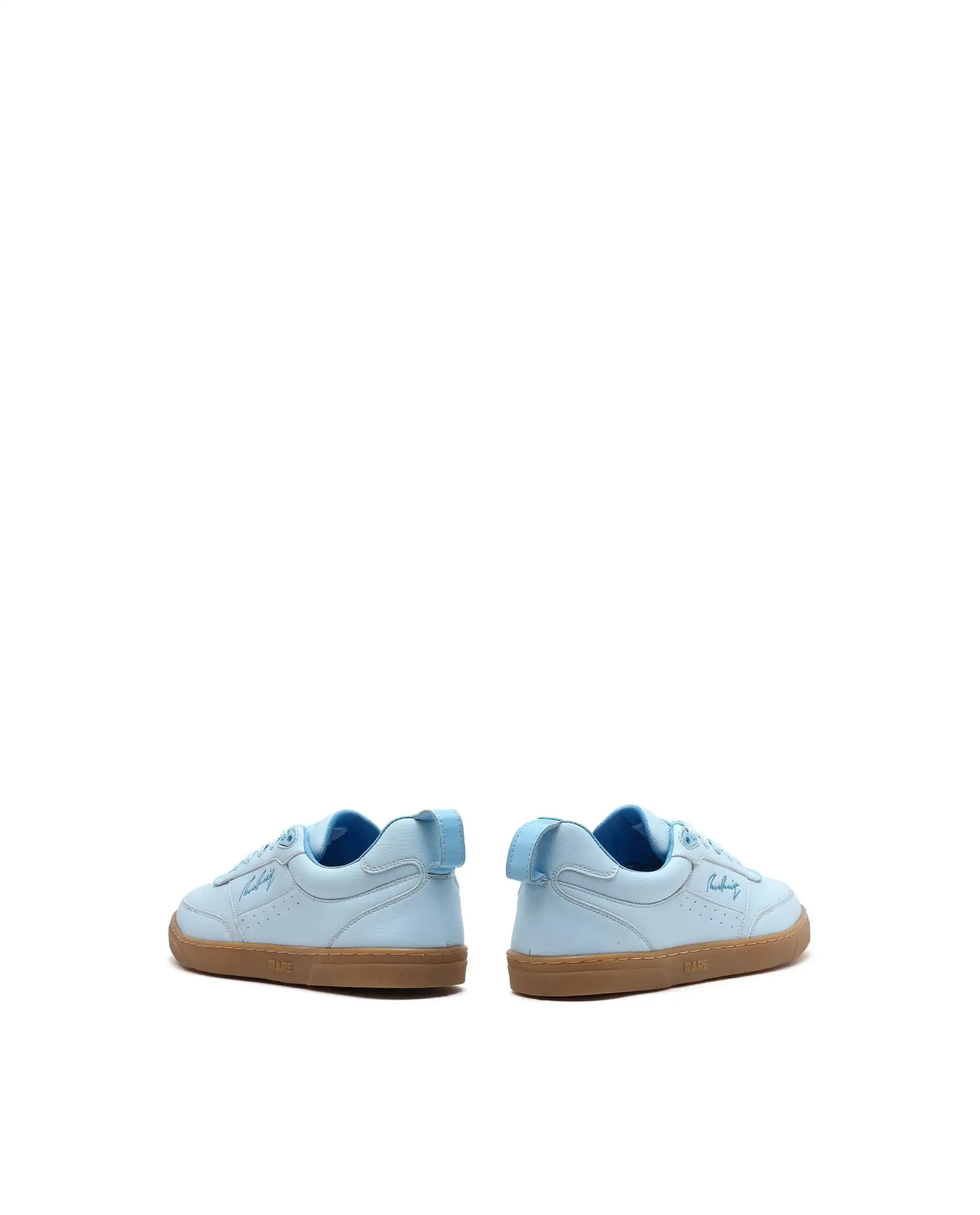 Rare Rabbit Men's Garen Blue Micro Fiber Causal Sneaker - Image 5