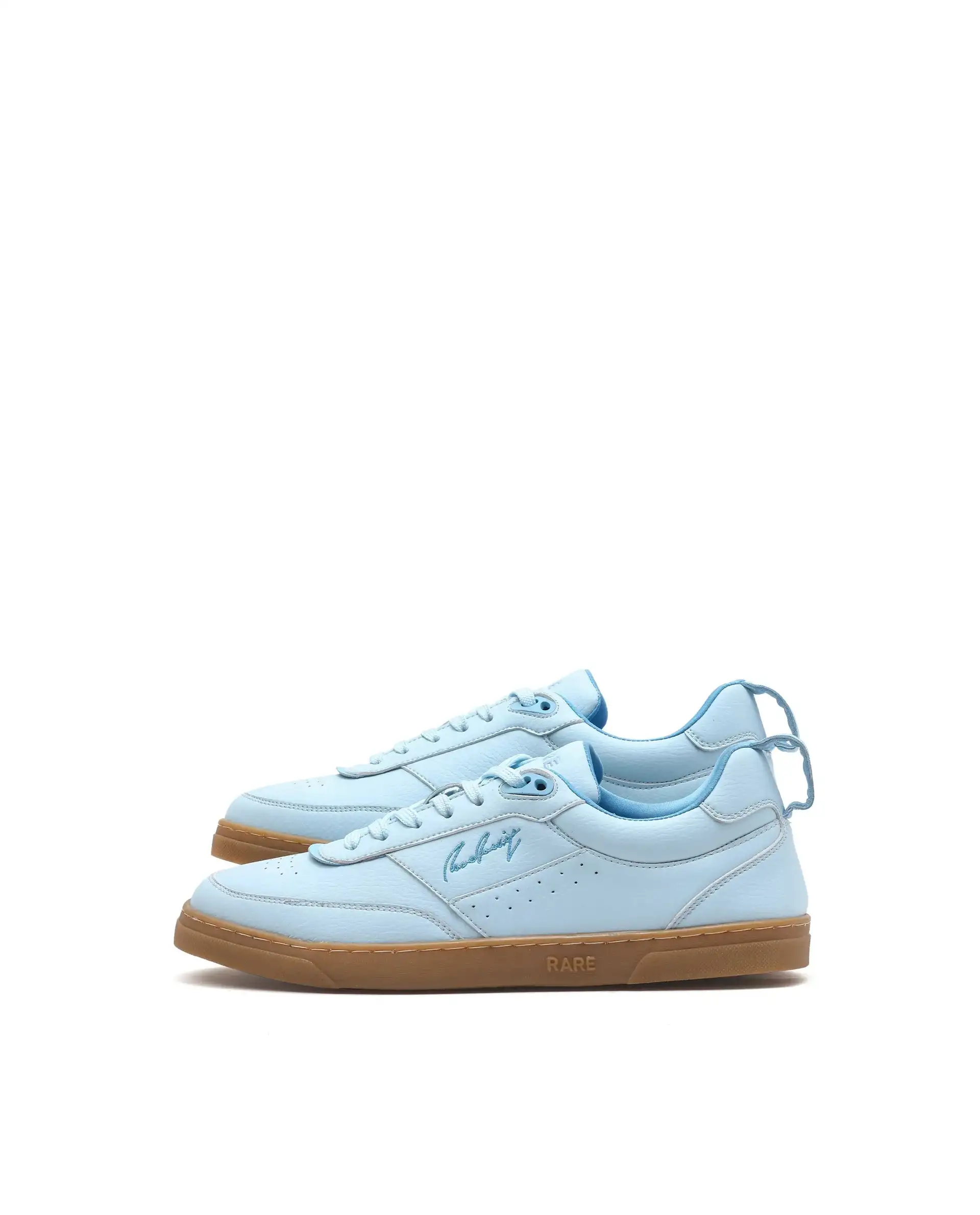 Rare Rabbit Men's Garen Blue Micro Fiber Causal Sneaker - Image 7