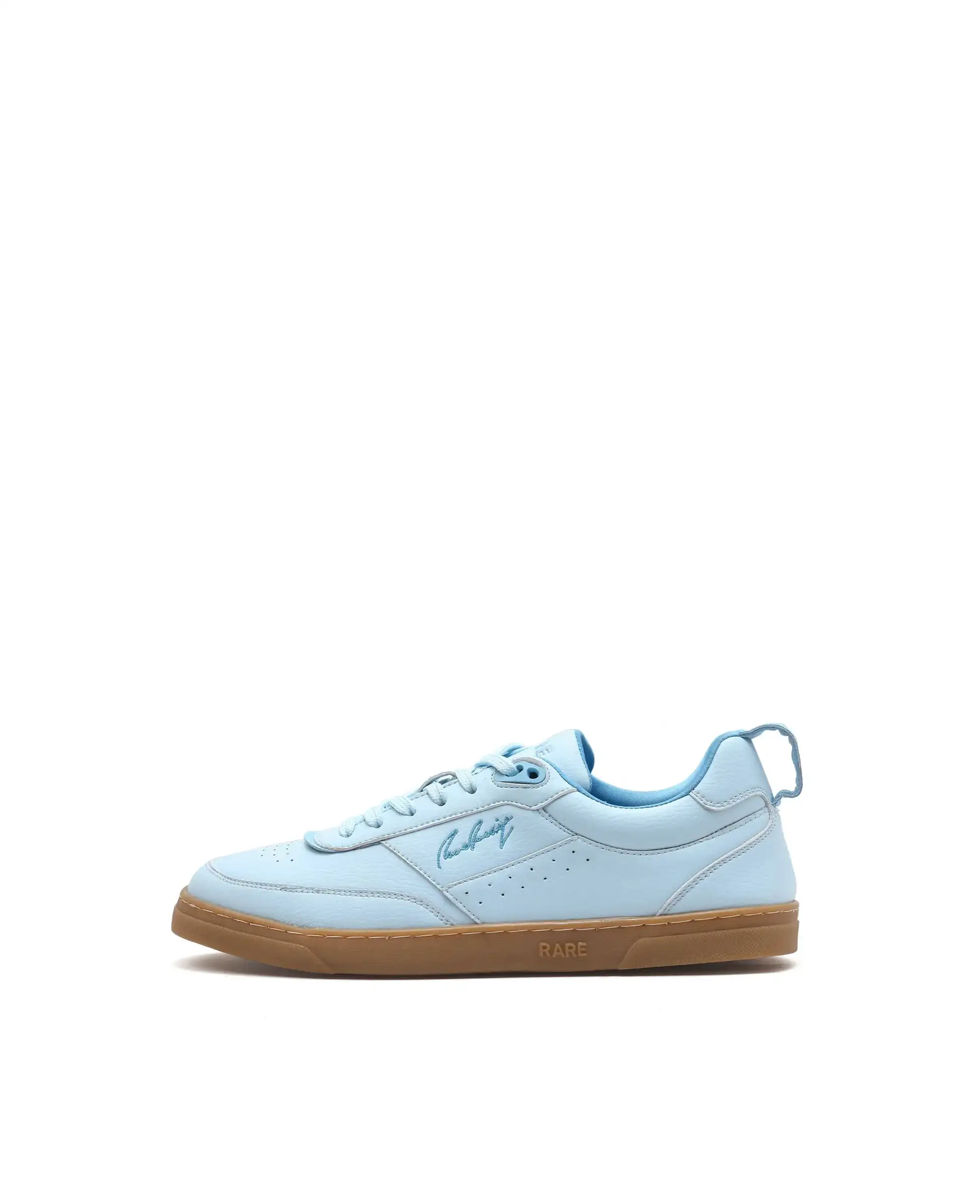 Rare Rabbit Men's Garen Blue Micro Fiber Causal Sneaker - Image 9