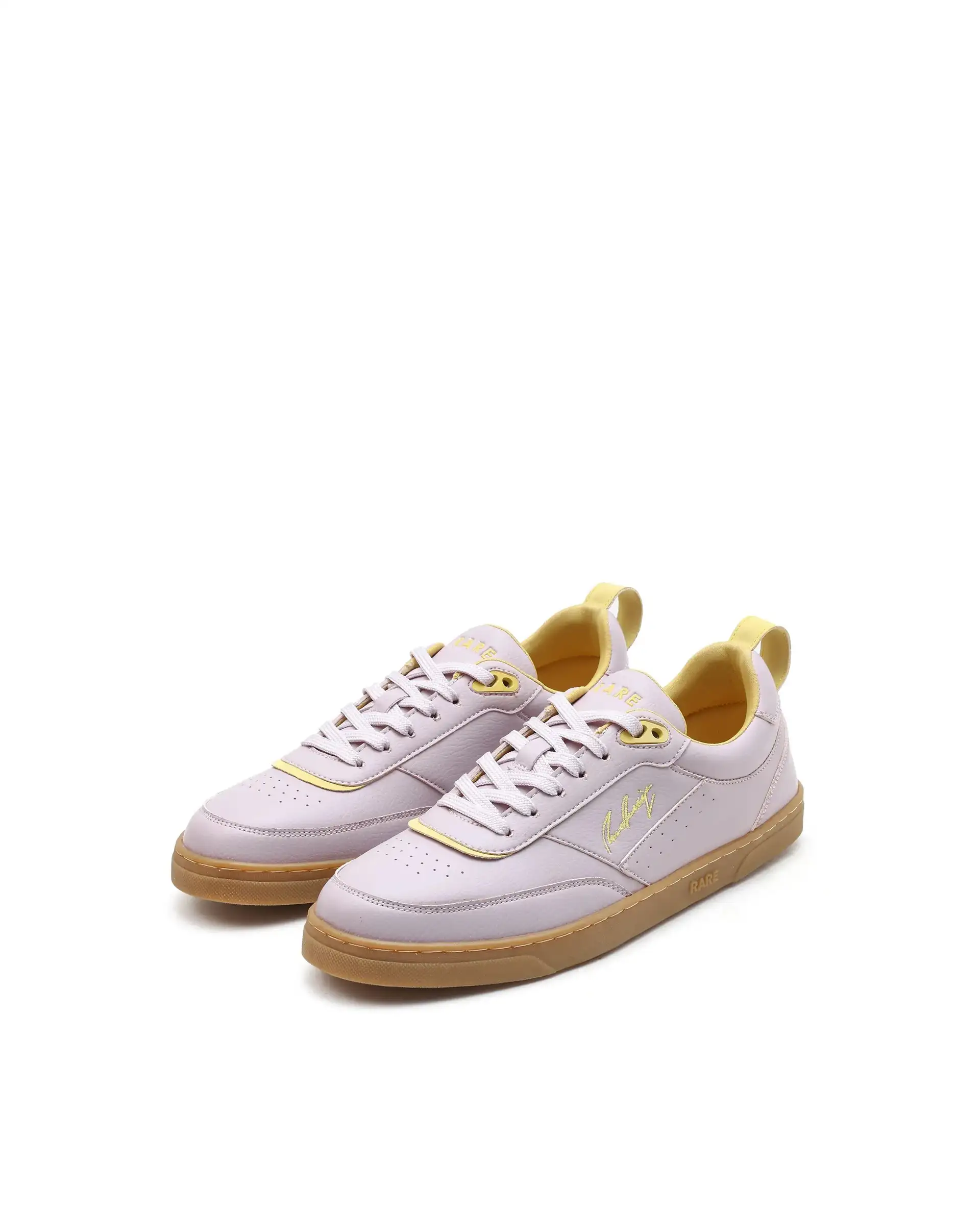 Rare Rabbit Men's Garen Lilac Micro Fiber Causal Sneaker - Image 3