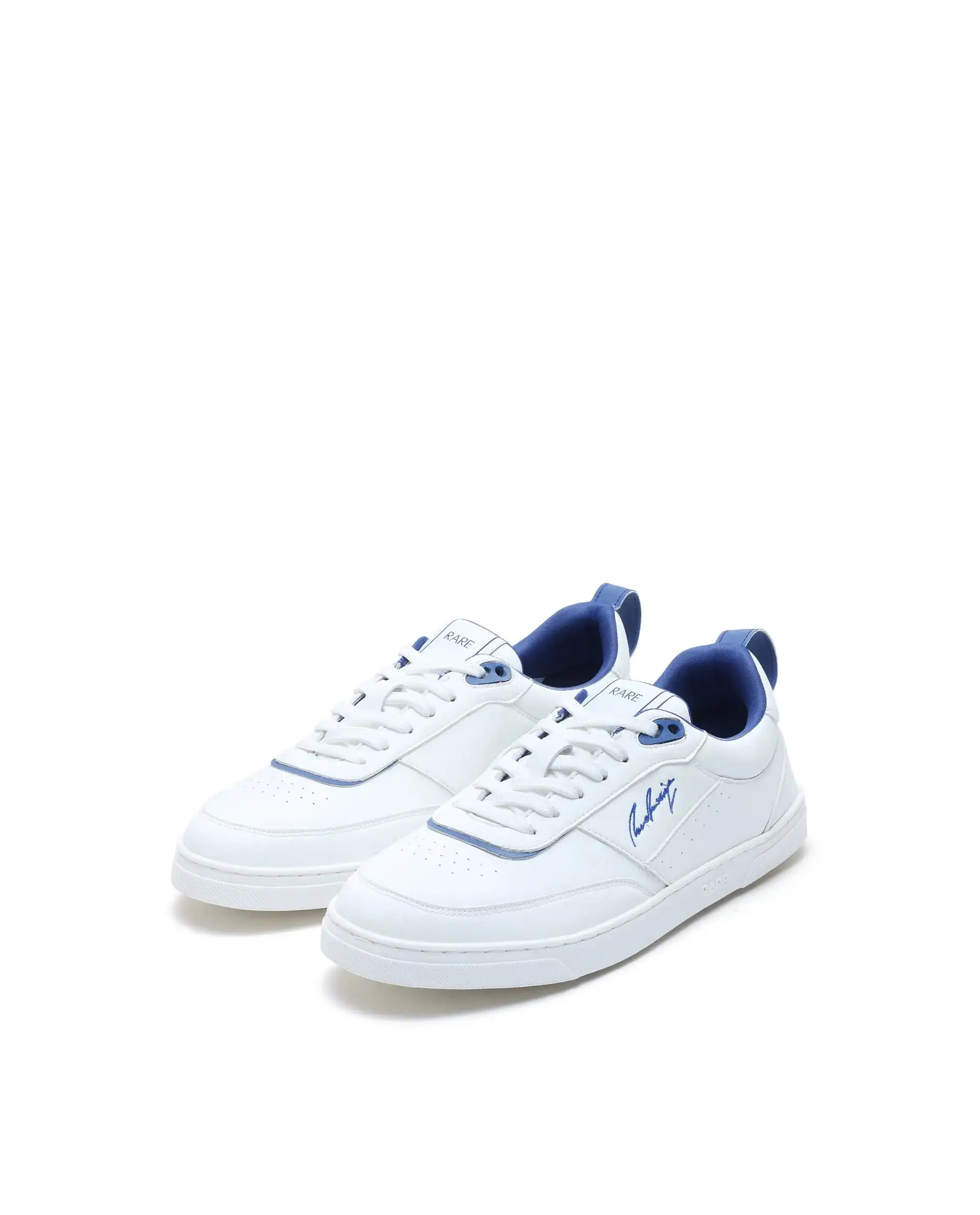 Rare Rabbit Men's Garen Navy Micro Fiber Causal Sneaker - Image 3