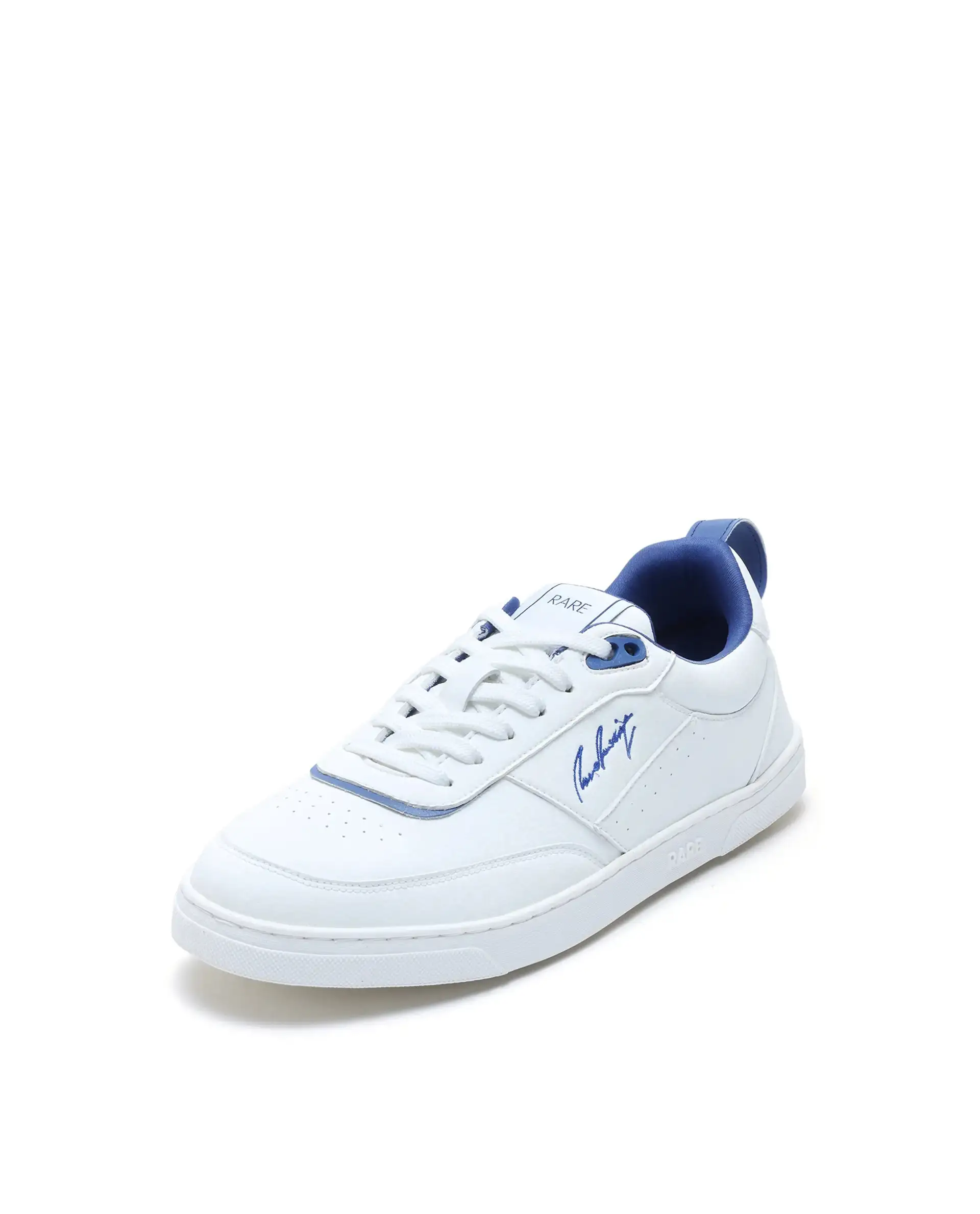 Rare Rabbit Men's Garen Navy Micro Fiber Causal Sneaker - Image 5