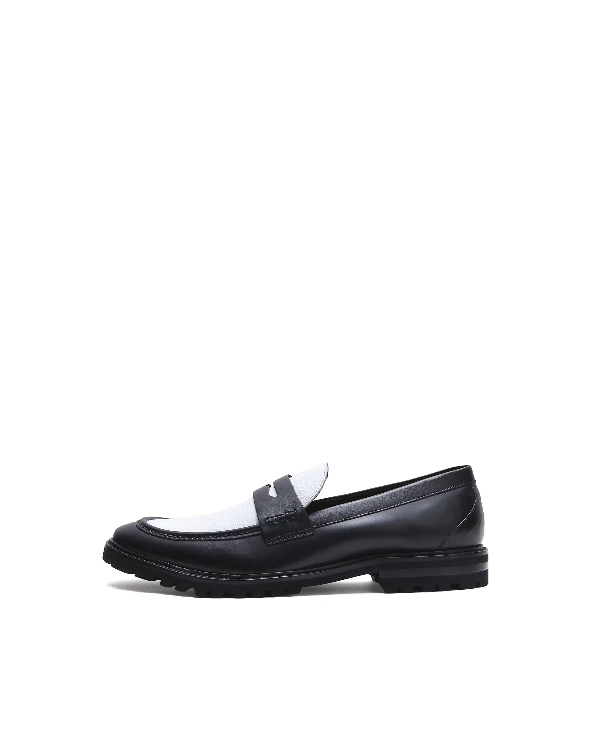 Rare Rabbit Men's Garfield Black Leather Mocassin - Image 7