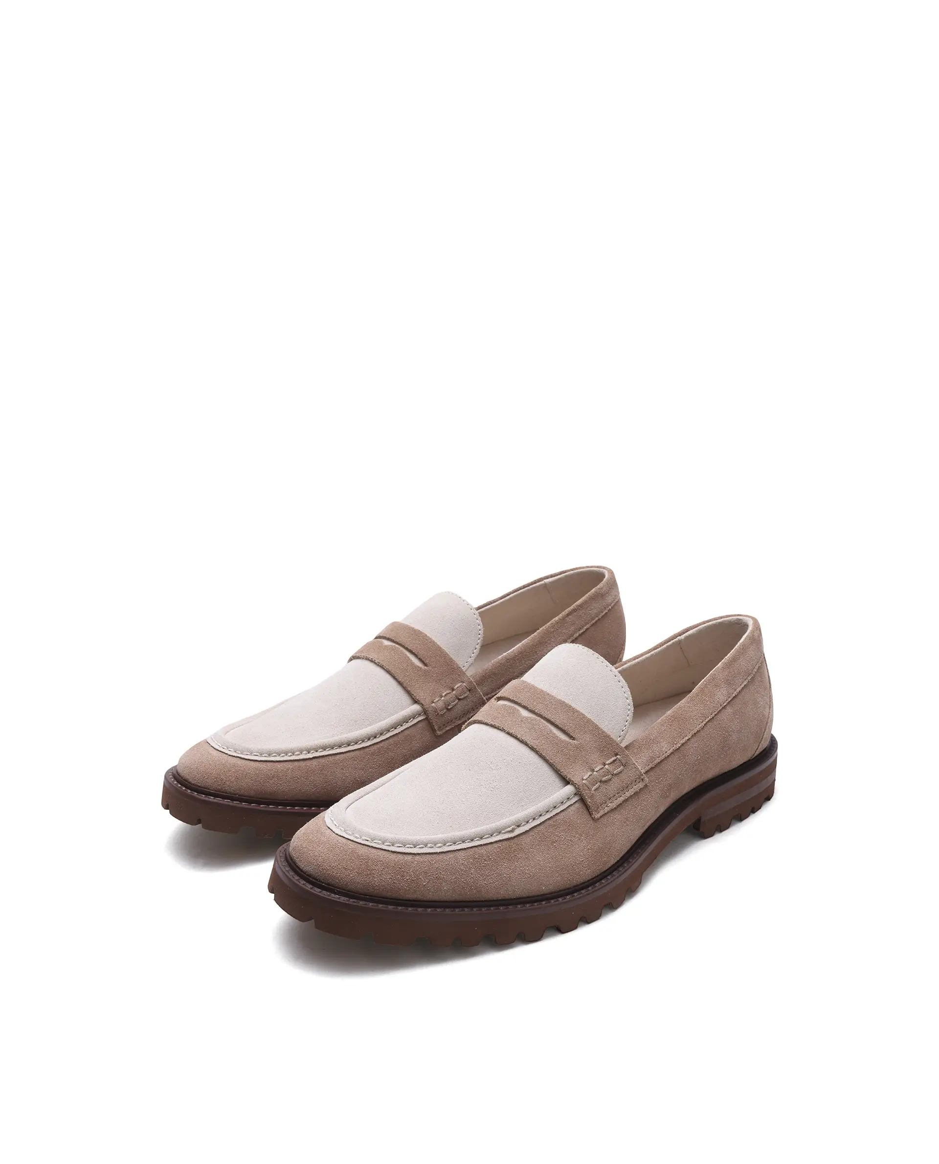 Rare Rabbit Men's Garfield Tan Leather Mocassin - Image 2