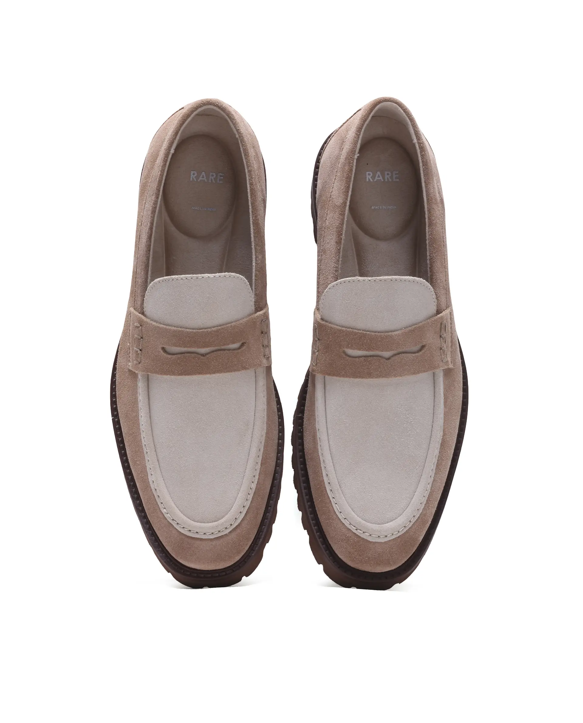 Rare Rabbit Men's Garfield Tan Leather Mocassin - Image 4