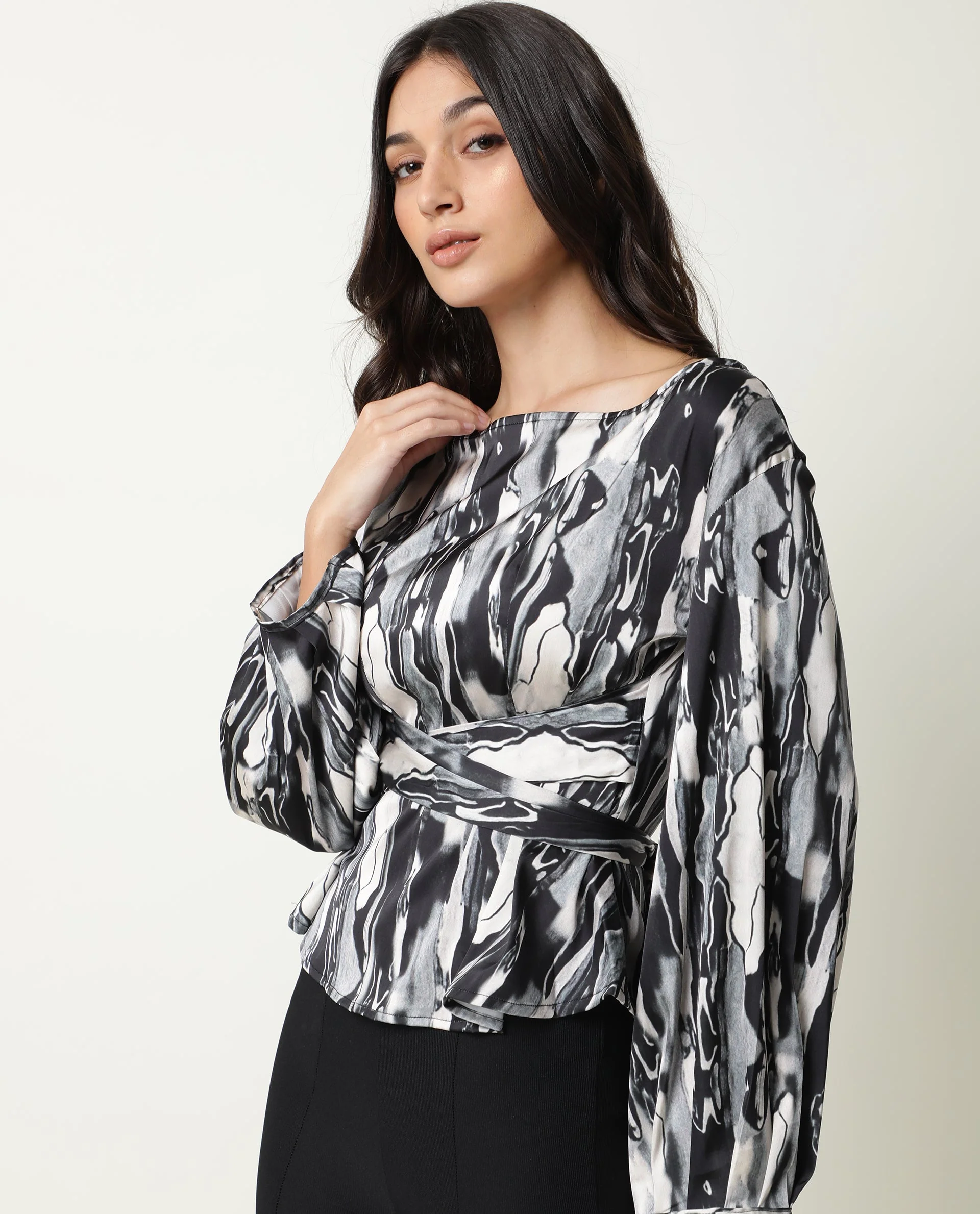 Rareism Women's Germa Black Top - Image 7
