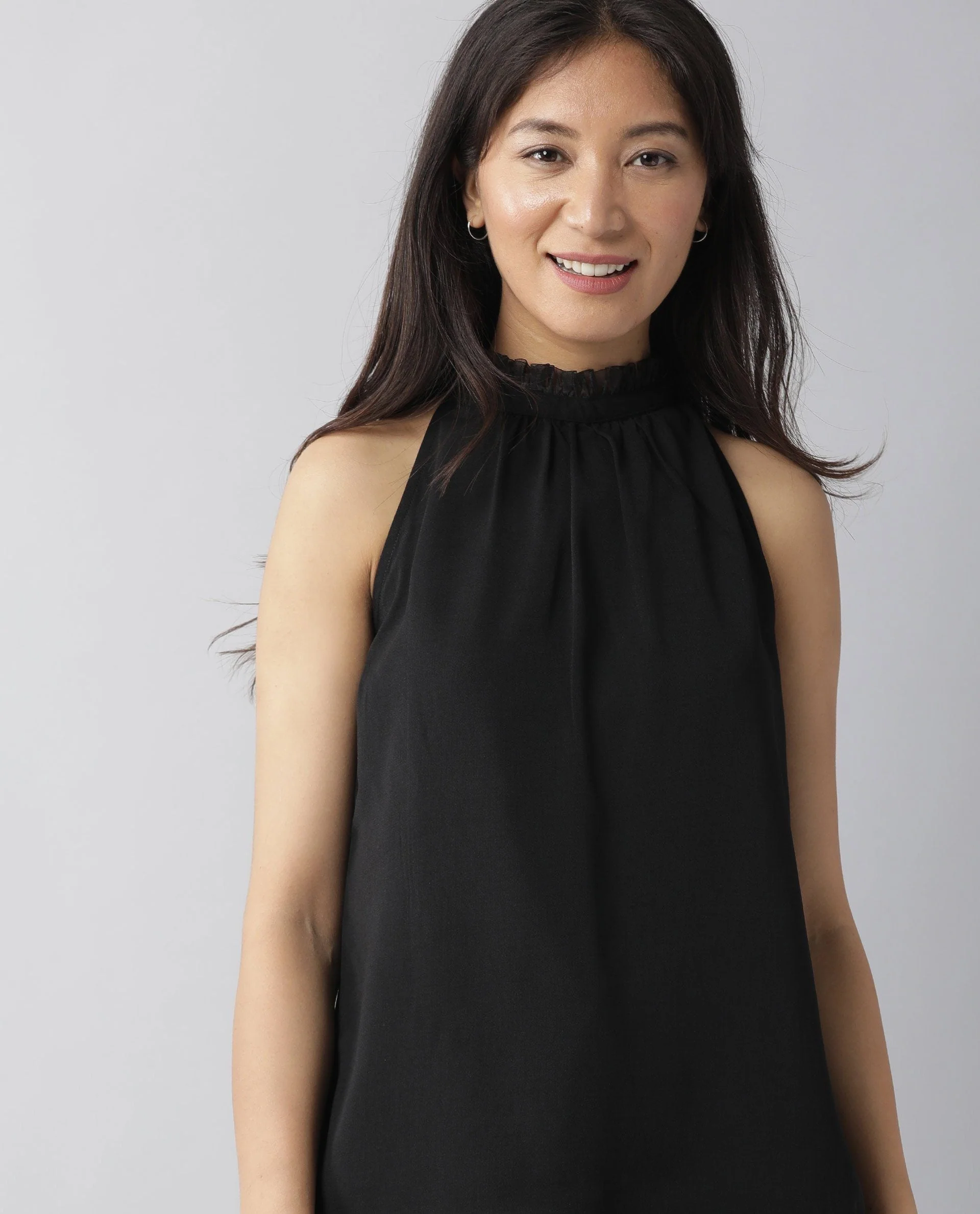 Rareism Women Gladis Black Top Sleeveless Solid - Image 6