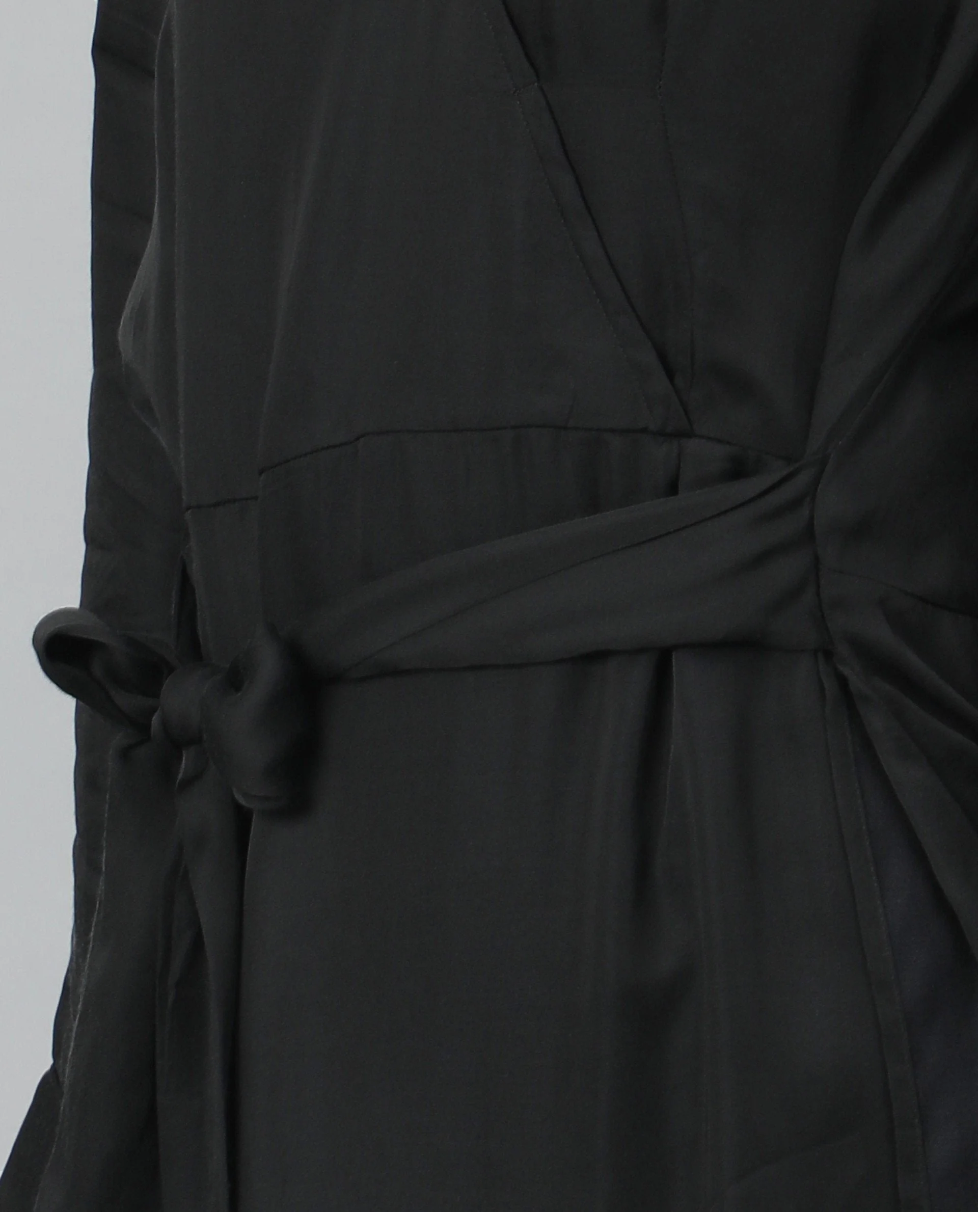 Rareism Womens Glam Black Dress Long Sleeve Short Length - Image 3