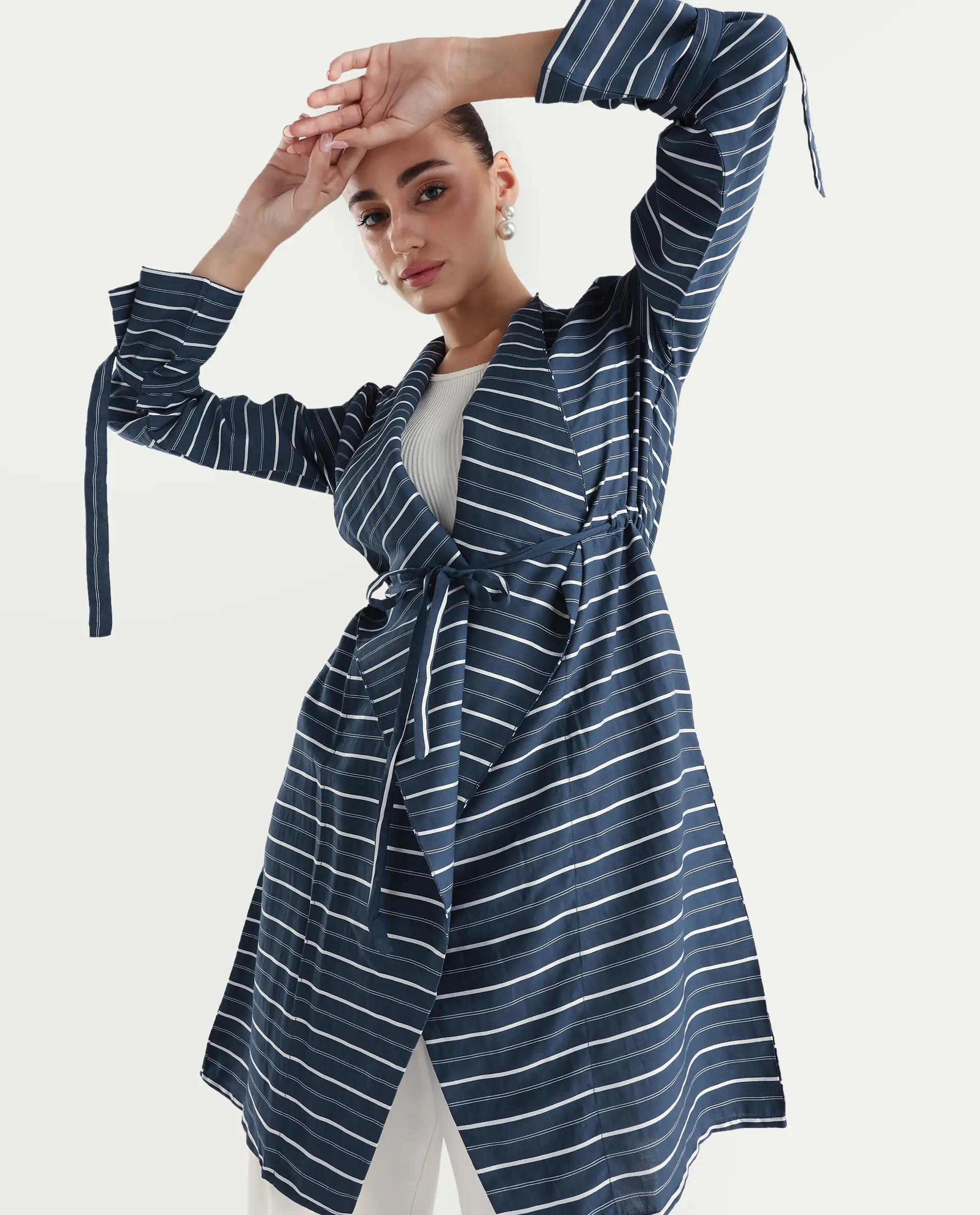 Rareism Women's Greece Navy Outer Wear - Image 3